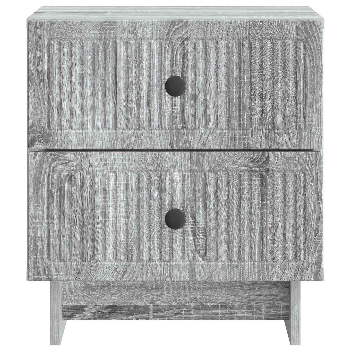 Bedside Cabinet Grey Sonoma 43 x 34.5 x 47.5 cm Engineered Wood