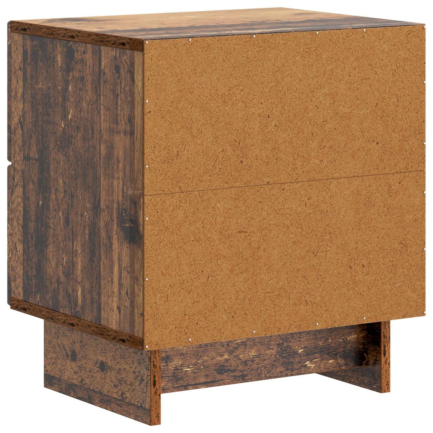 Bedside Cabinet with Drawer 2 pcs Old Wood 43 x 34.5 x 47.5 cm