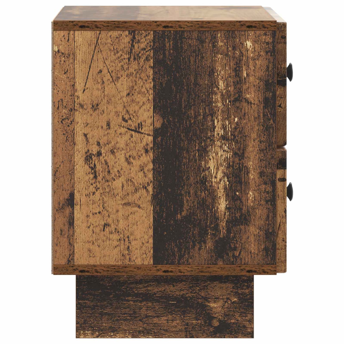 Bedside Cabinet with Drawer 2 pcs Old Wood 43 x 34.5 x 47.5 cm