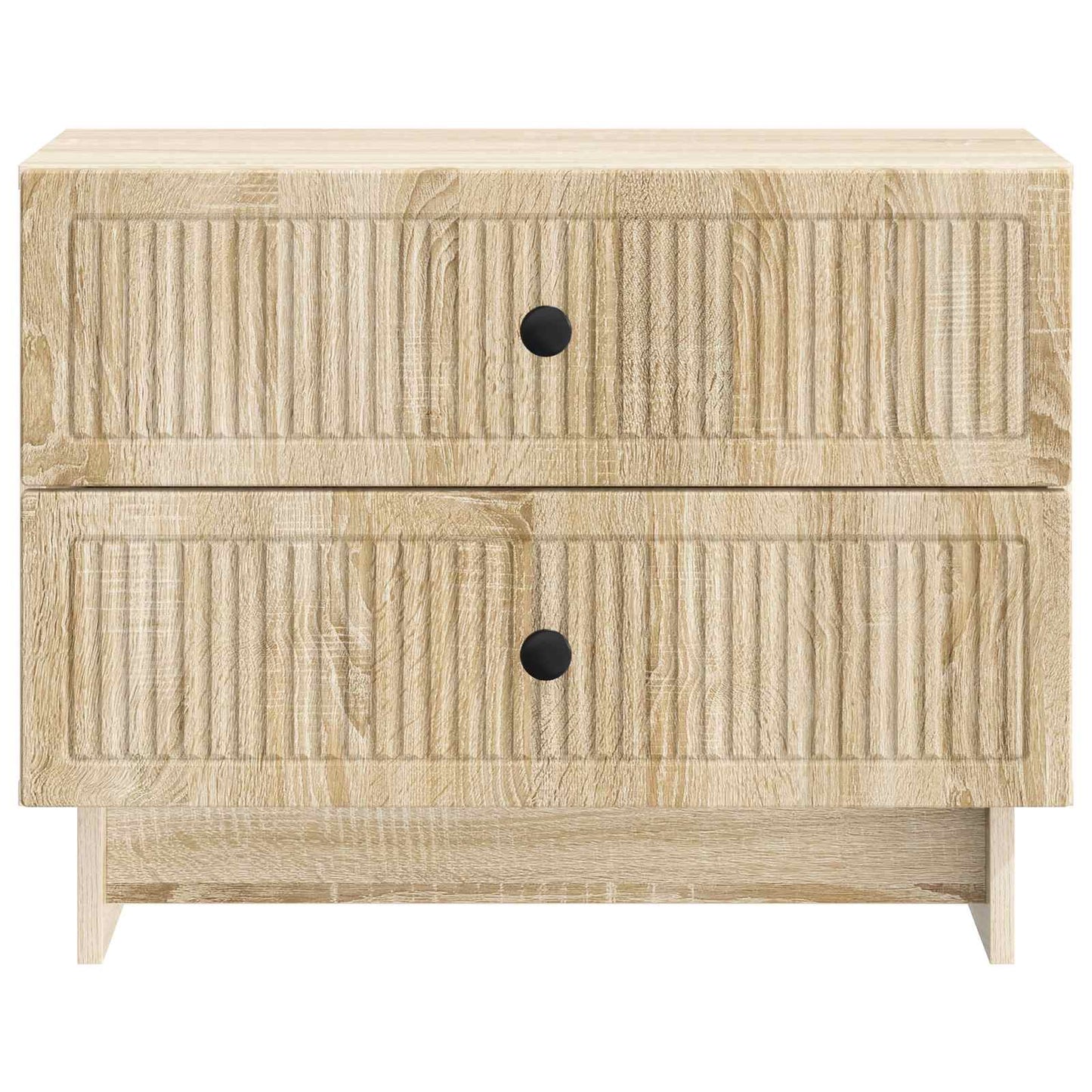 Bedside Cabinet Sonoma Oak 62 x 34.5 x 47.5 cm Engineered Wood