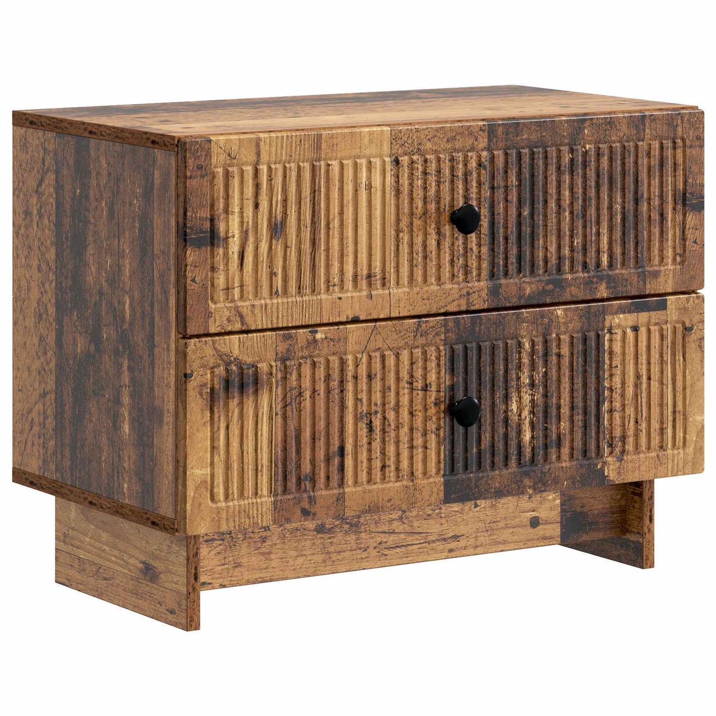 Bedside Cabinet Old Wood 62 x 34.5 x 47.5 cm Engineered Wood