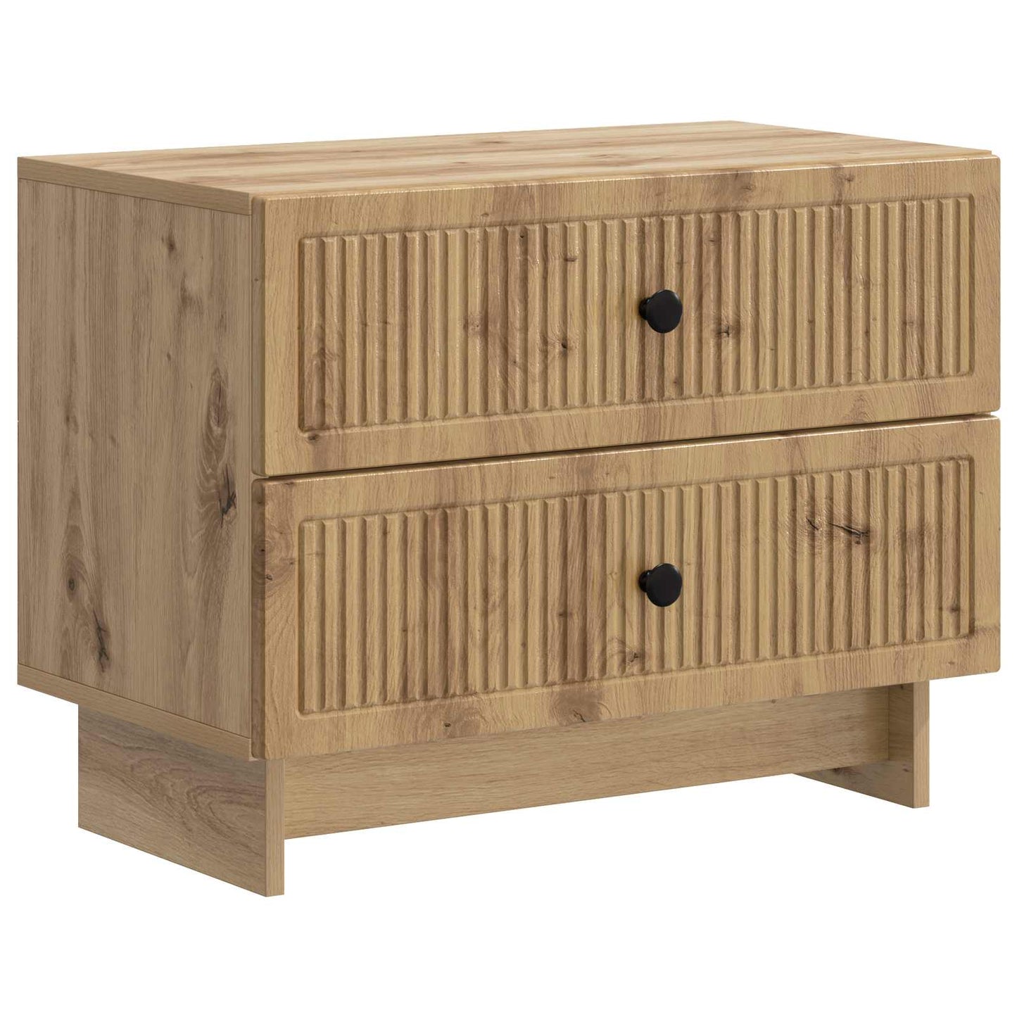 Bedside Cabinet Artisan Oak 62 x 34.5 x 47.5 cm Engineered Wood