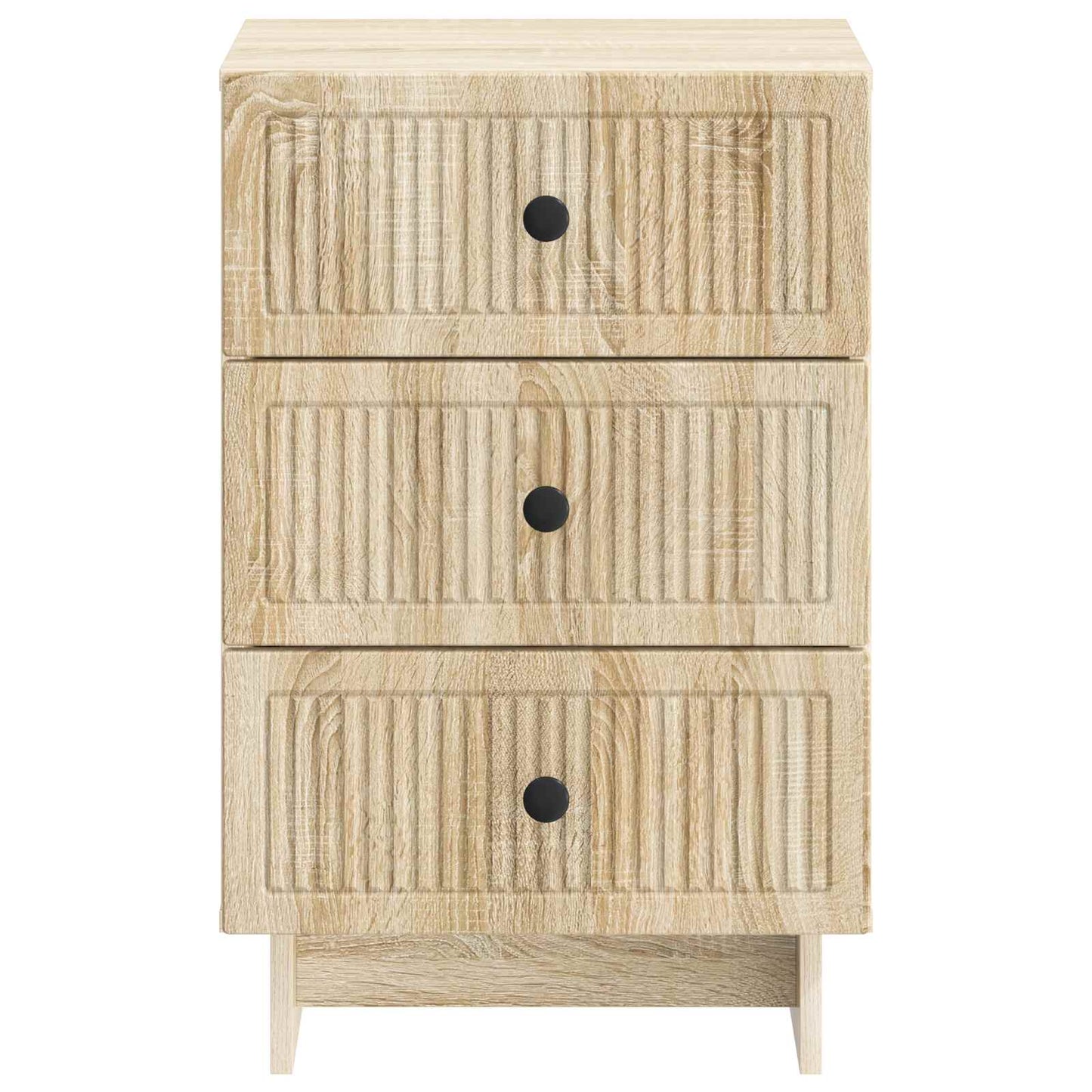 Bedside Cabinet Sonoma Oak 43 x 41 x 66.5 cm Engineered Wood