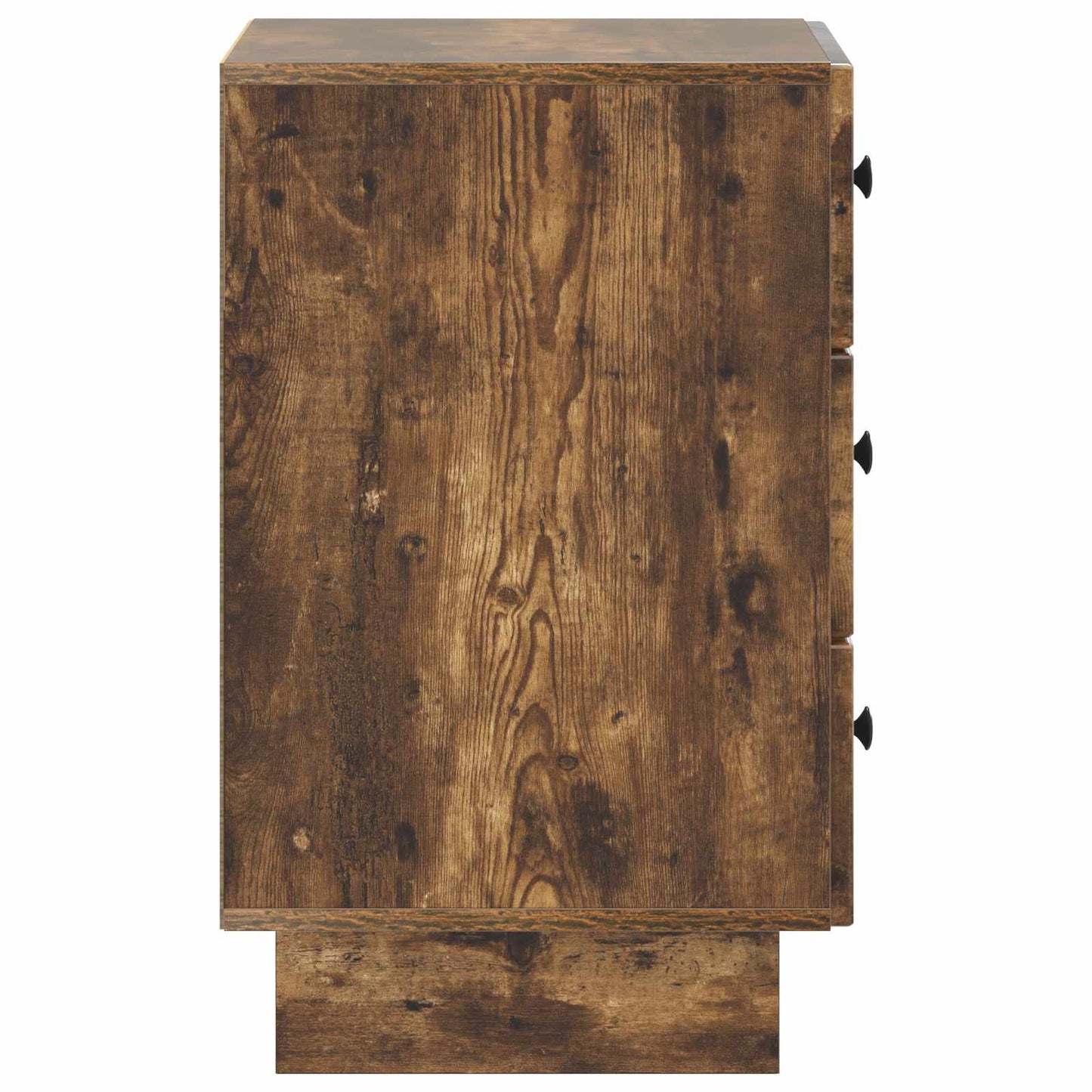 Bedside Cabinet Smoked Oak 43 x 41 x 66.5 cm Engineered Wood