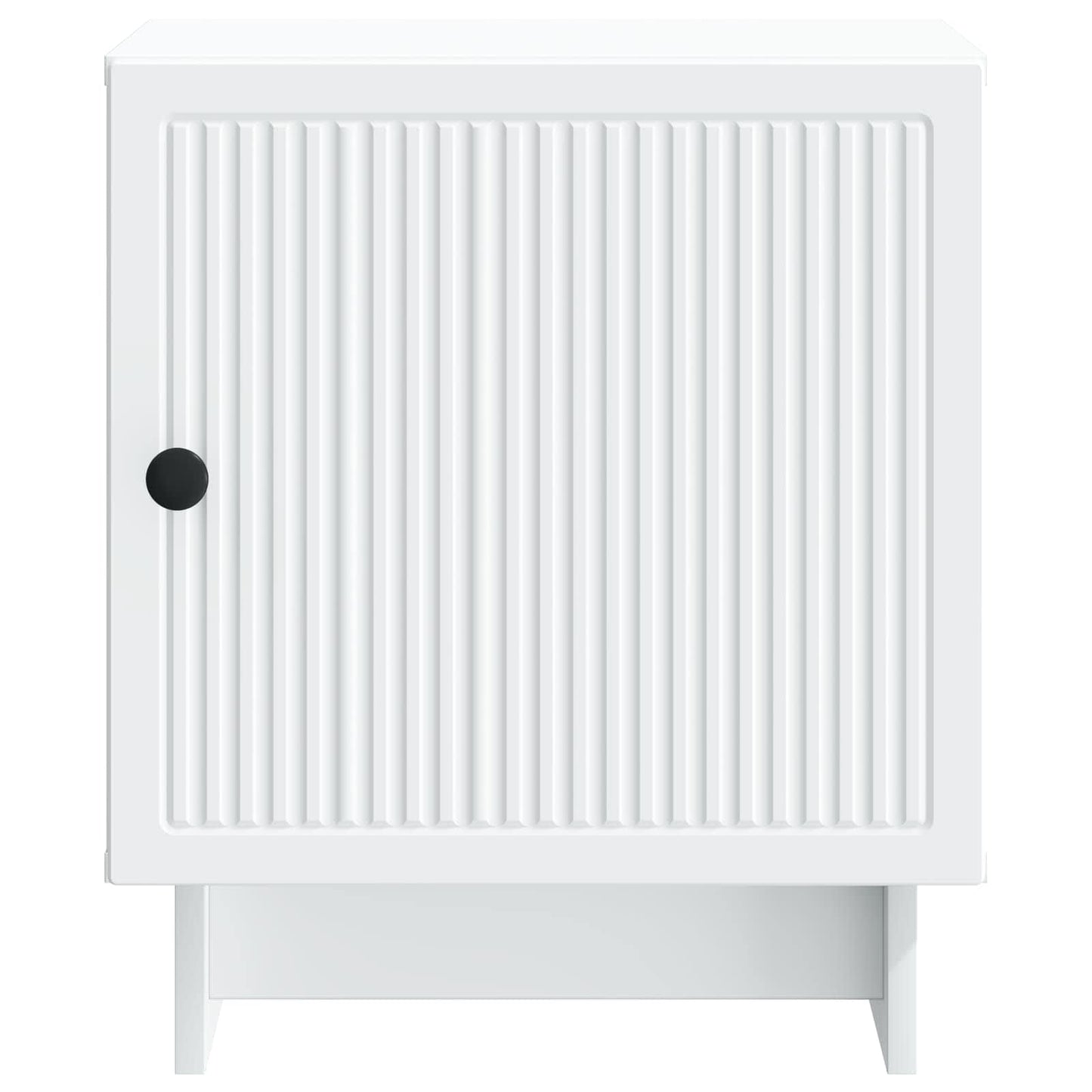Bedside Cabinet 2 pcs White 43 x 34.5 x 50 cm Engineered Wood