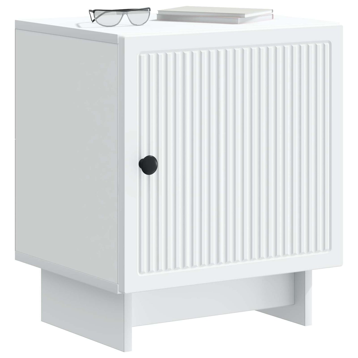 Bedside Cabinet 2 pcs White 43 x 34.5 x 50 cm Engineered Wood