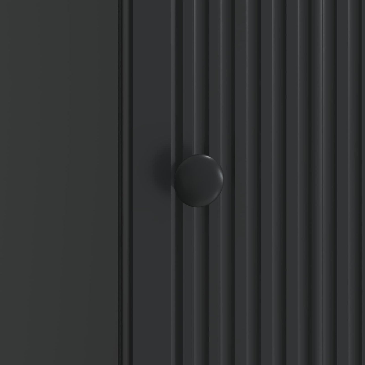 Bedside Cabinet 2 pcs Black 43 x 34.5 x 50 cm Engineered Wood