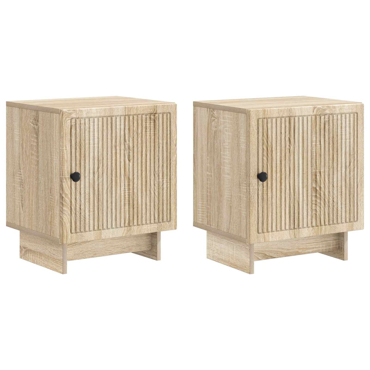Bedside Cabinet 2 pcs Sonoma Oak 43 x 34.5 x 50 cm