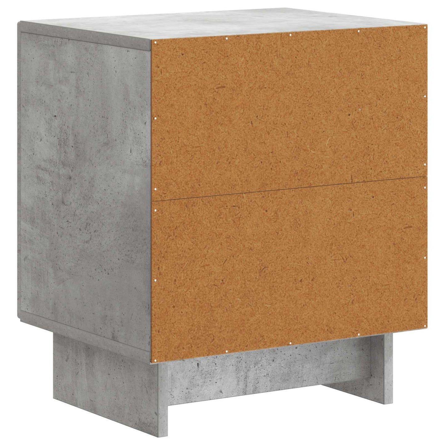 Bedside Cabinet Concrete Grey 43 x 34.5 x 50 cm Engineered Wood
