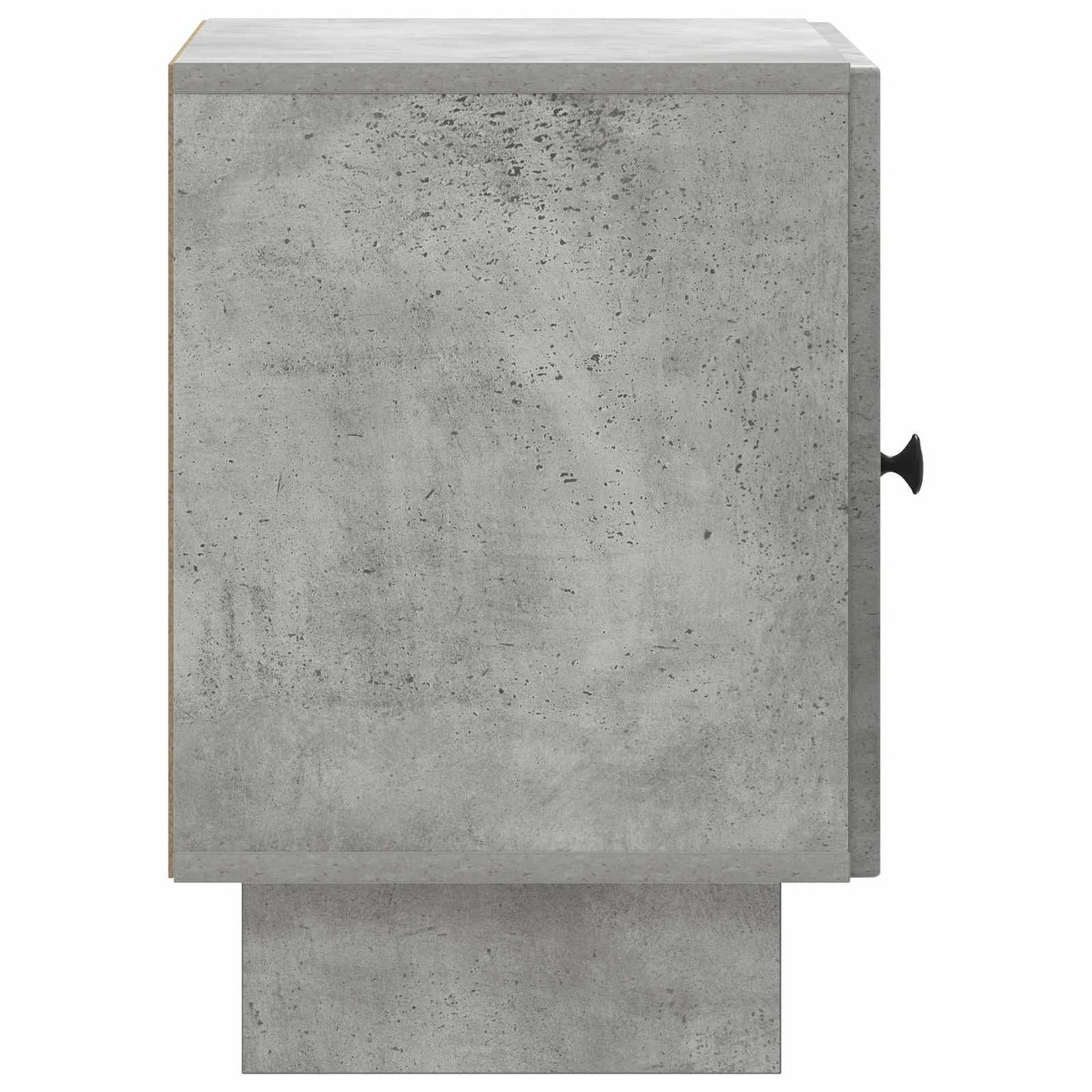 Bedside Cabinet Concrete Grey 43 x 34.5 x 50 cm Engineered Wood