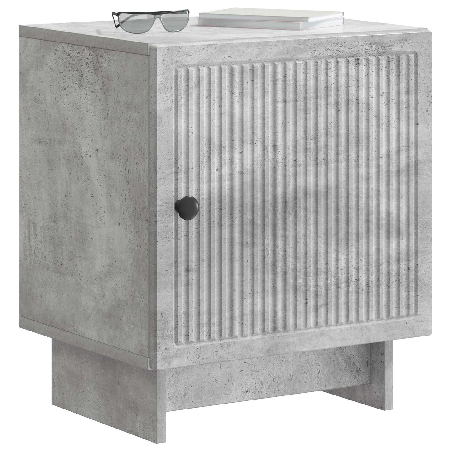 Bedside Cabinet 2 pcs Concrete Grey 43 x 34.5 x 50 cm