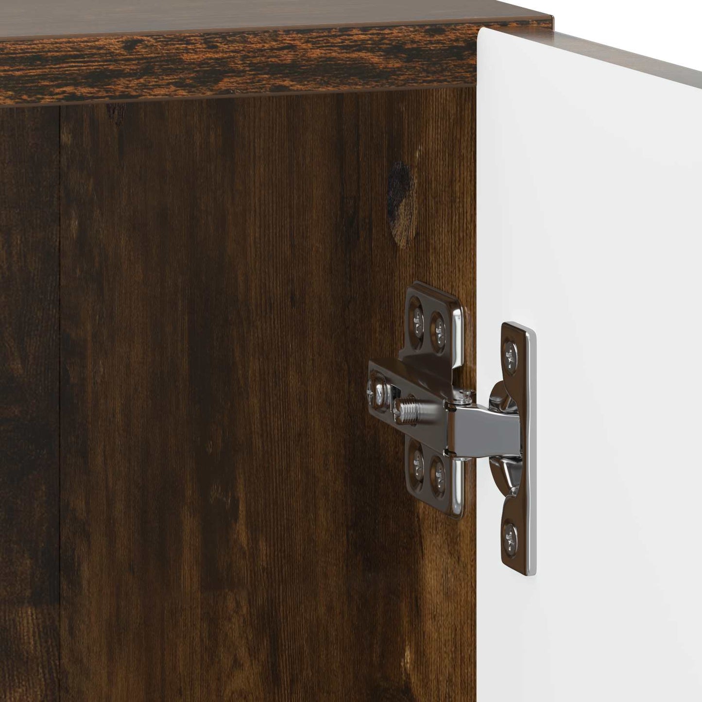 Bedside Cabinet 2 pcs Smoked Oak 43 x 34.5 x 50 cm