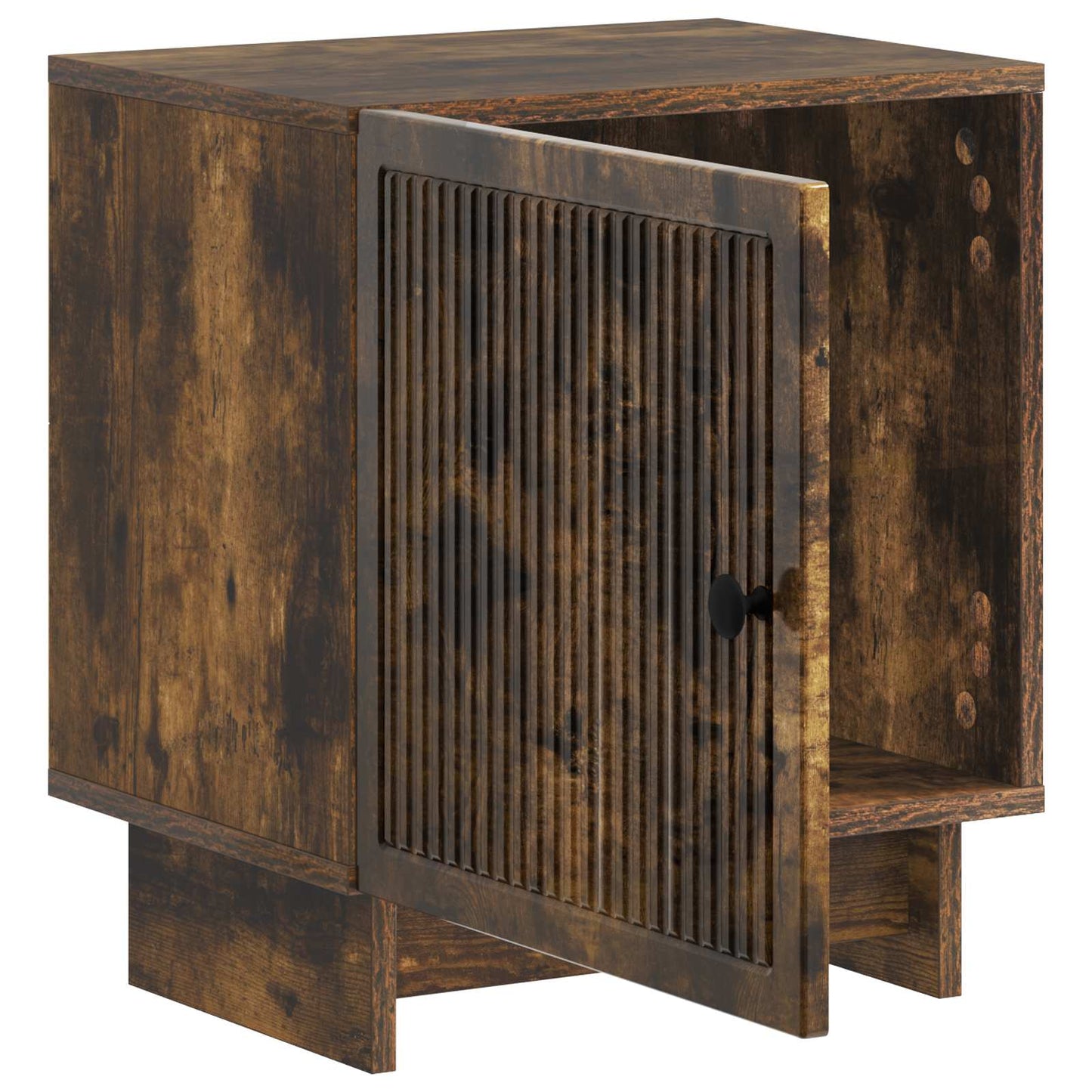 Bedside Cabinet 2 pcs Smoked Oak 43 x 34.5 x 50 cm