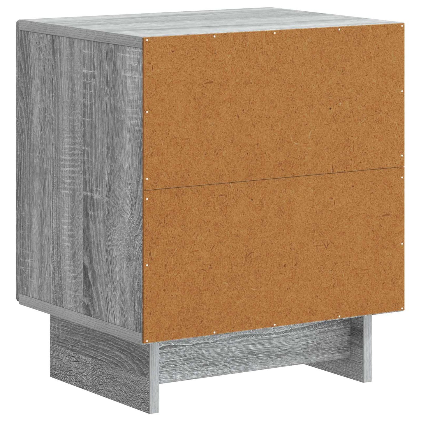 Bedside Cabinet 2 pcs Grey Sonoma 43 x 34.5 x 50 cm
