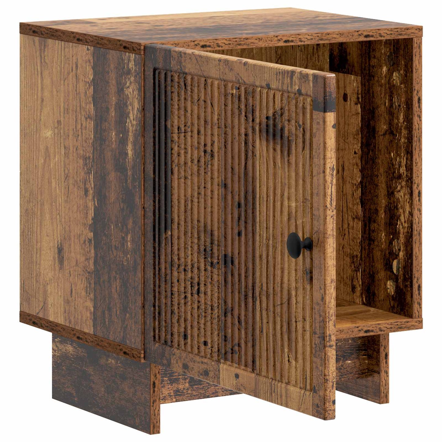 Bedside Cabinet Old Wood 43 x 34.5 x 50 cm Engineered Wood