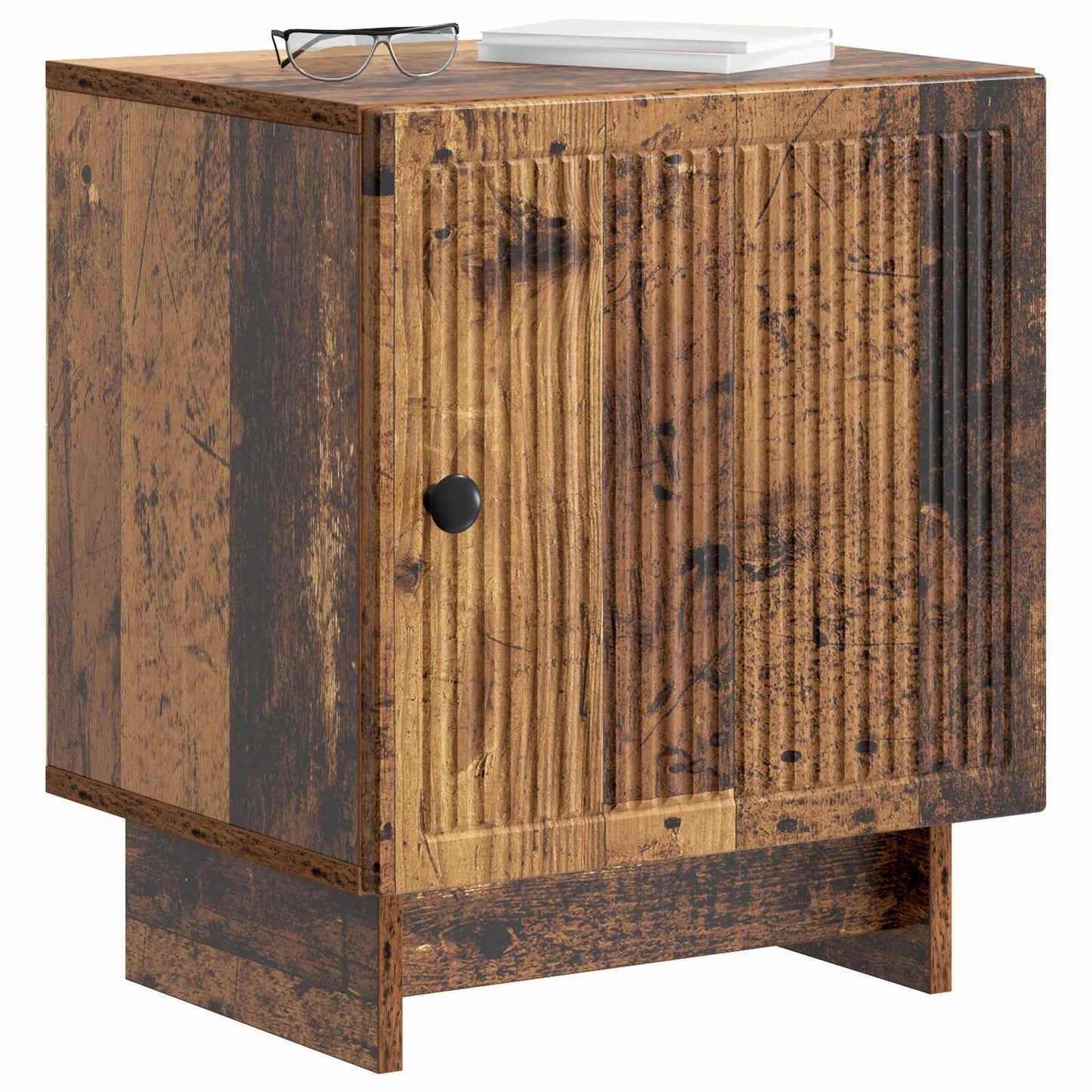 Bedside Cabinet Old Wood 43 x 34.5 x 50 cm Engineered Wood