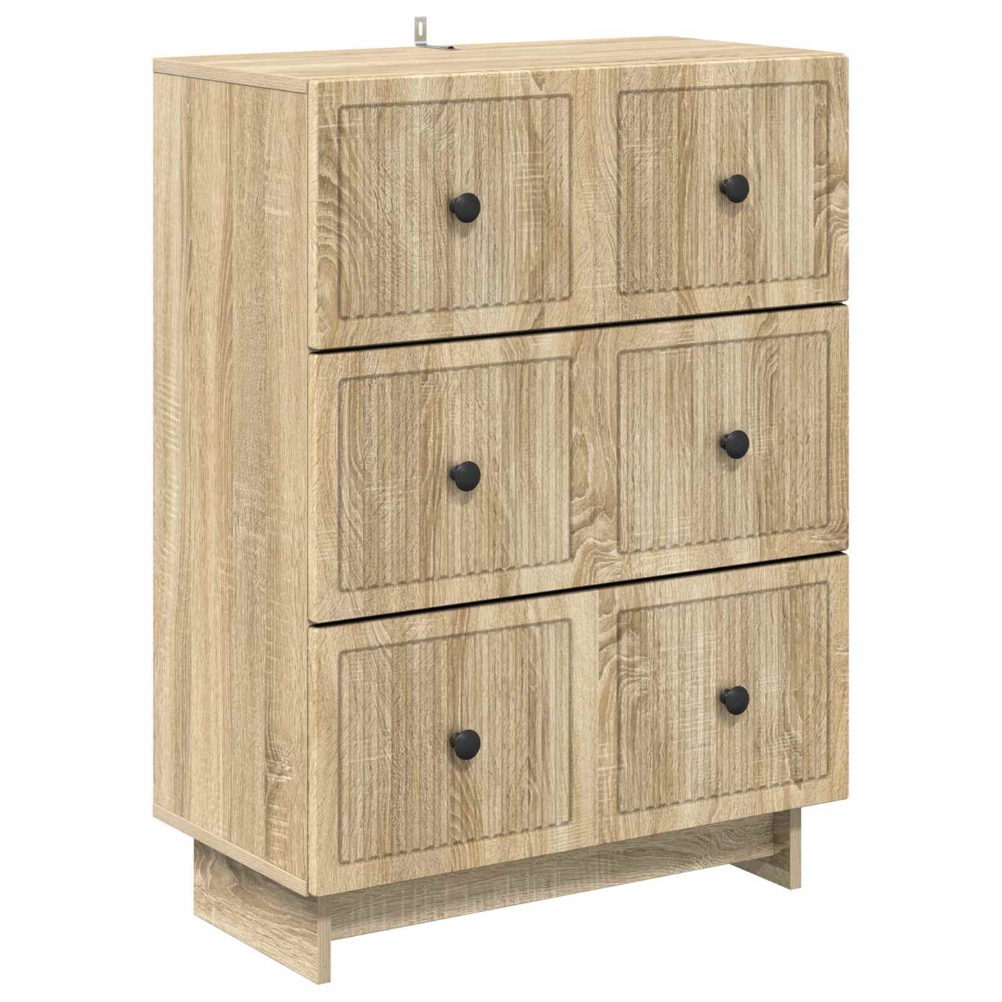 Drawer Cabinet Sonoma Oak 66 x 34.5 x 90 cm Engineered Wood