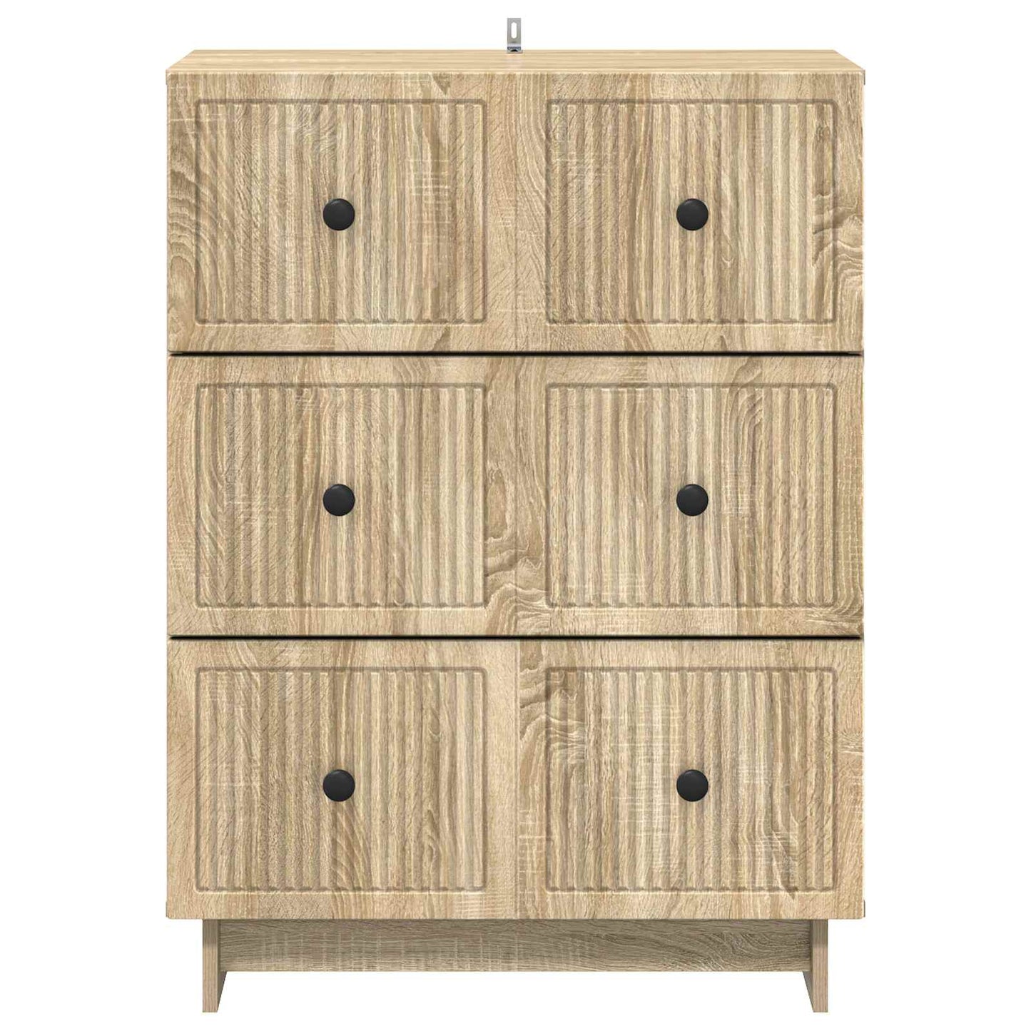 Drawer Cabinet Sonoma Oak 66 x 34.5 x 90 cm Engineered Wood