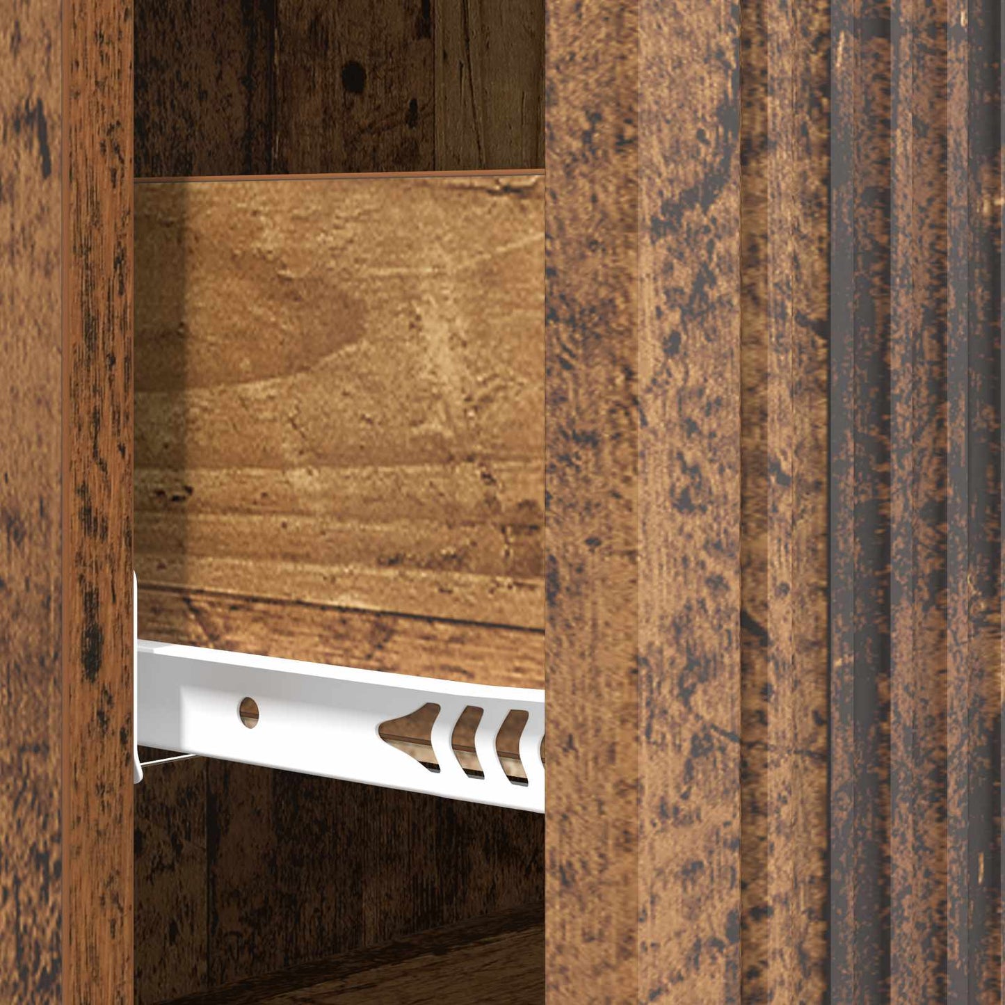 Drawer Cabinet Old Wood 66 x 34.5 x 90 cm Engineered Wood