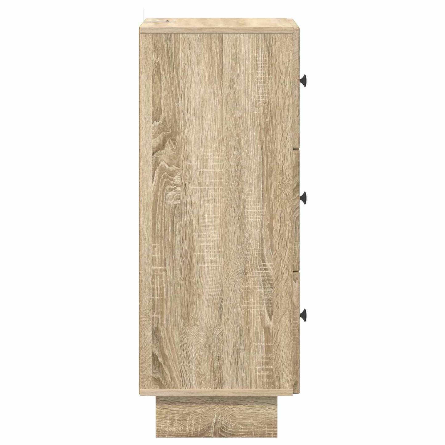 Drawer Cabinet Sonoma Oak 33 x 34.5 x 90 cm Engineered Wood