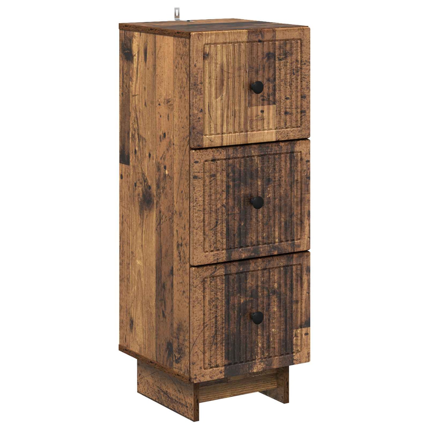 Drawer Cabinet Old Wood 33 x 34.5 x 90 cm Engineered Wood