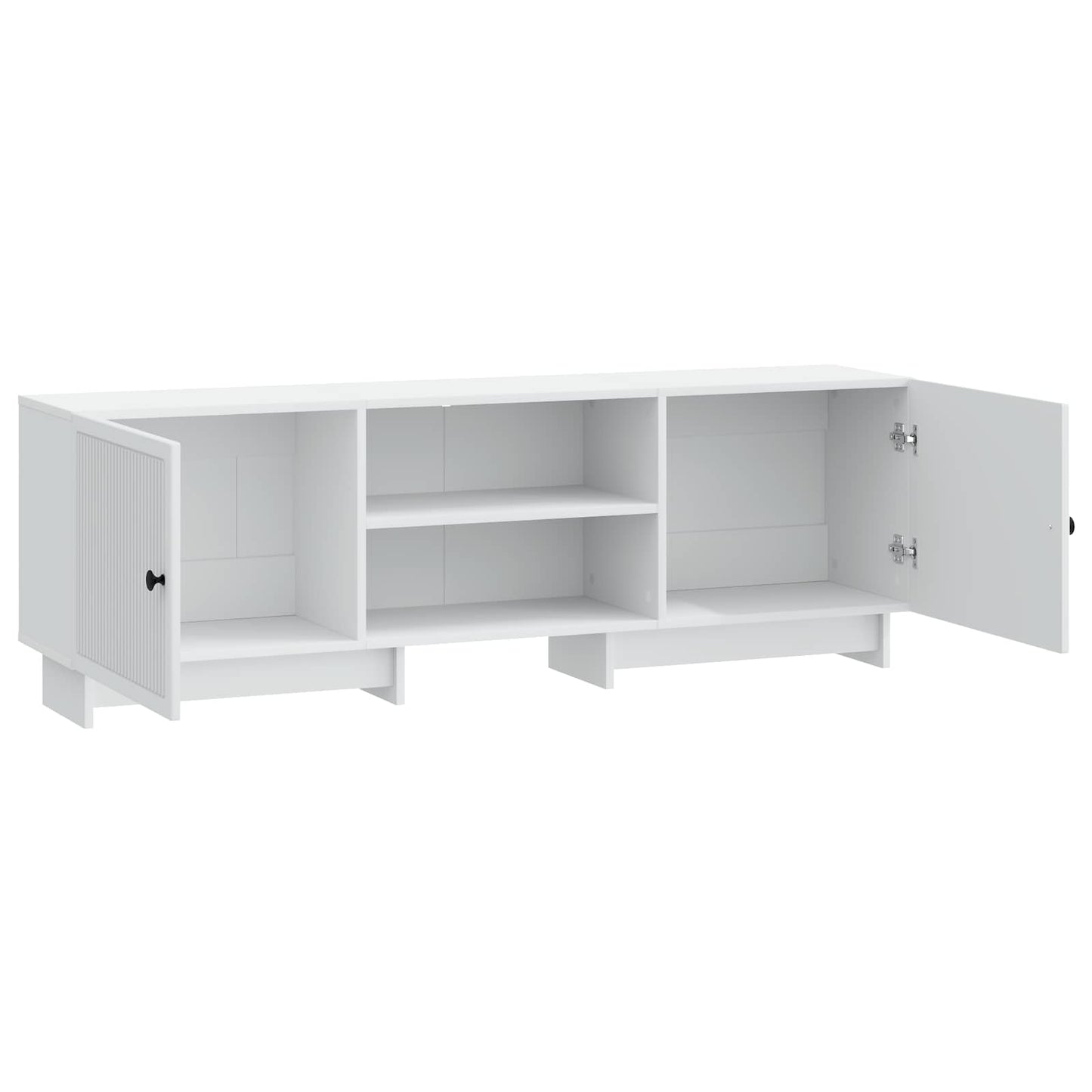 TV Cabinet White 150 x 31 x 50 cm Engineered Wood