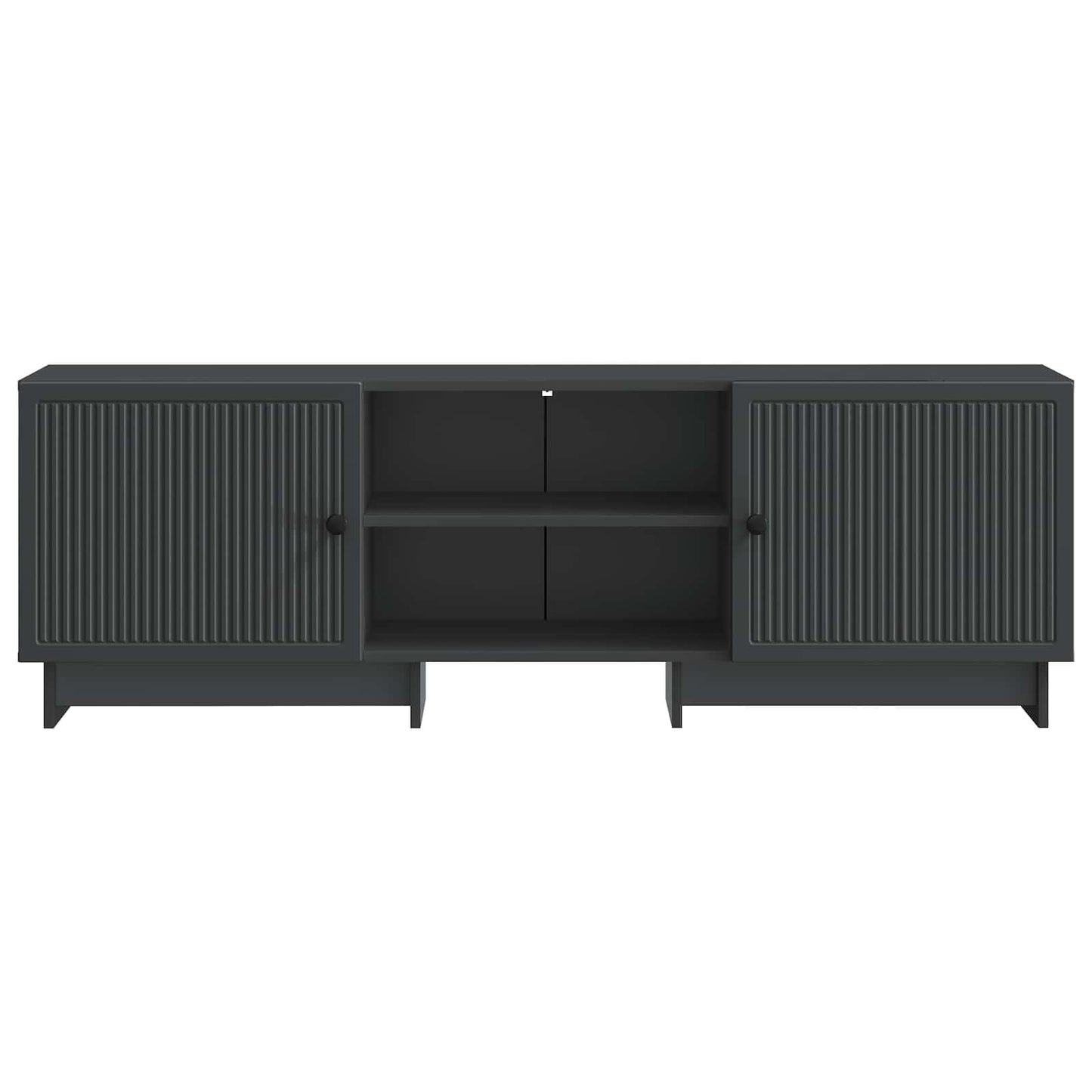 TV Cabinet Black 150 x 31 x 50 cm Engineered Wood