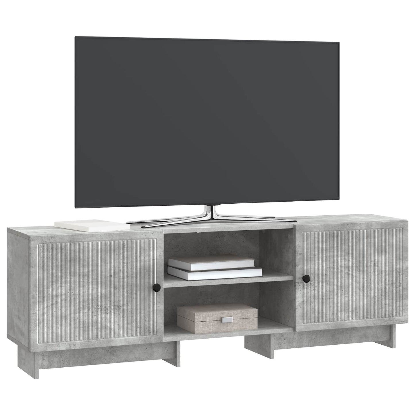 TV Cabinet Concrete Grey 150 x 31 x 50 cm Engineered Wood