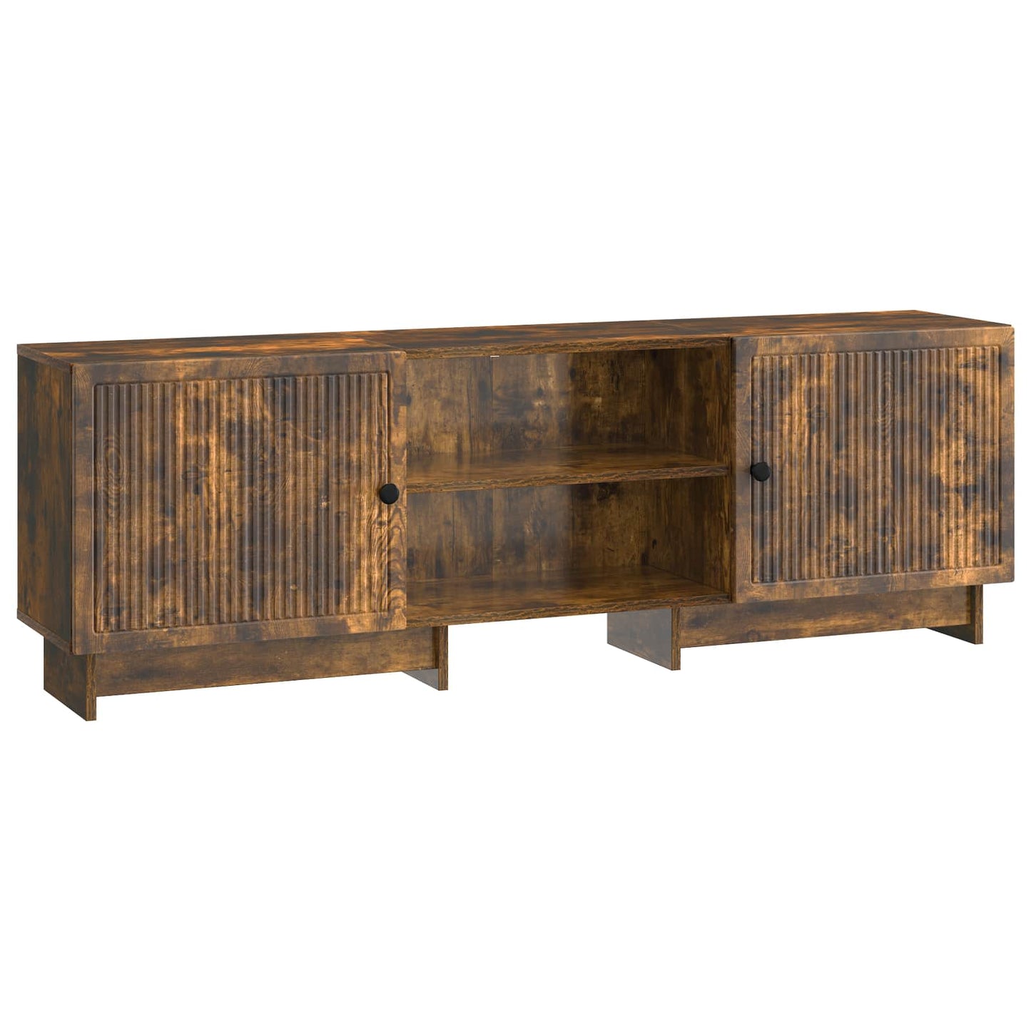 TV Cabinet 150 x 31 x 50 cm Smoked Oak Engineered Wood