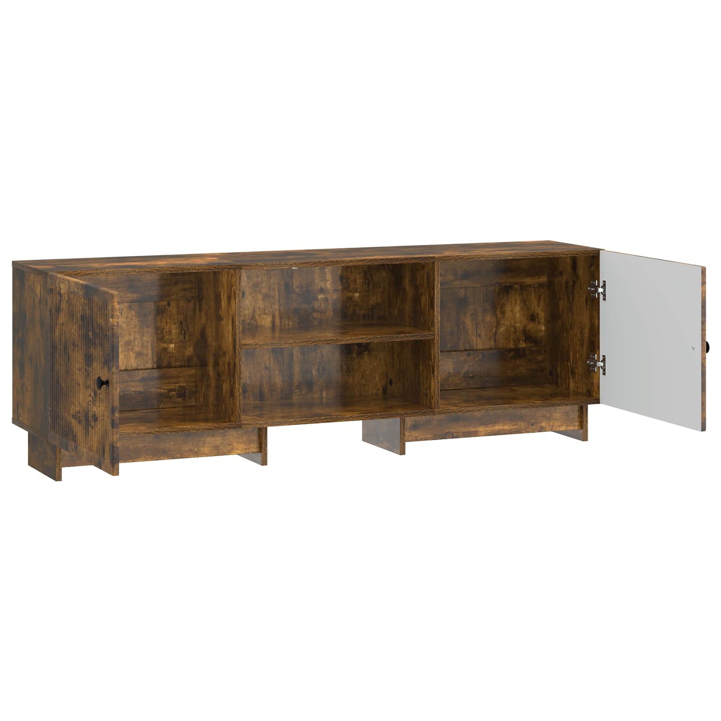 TV Cabinet 150 x 31 x 50 cm Smoked Oak Engineered Wood