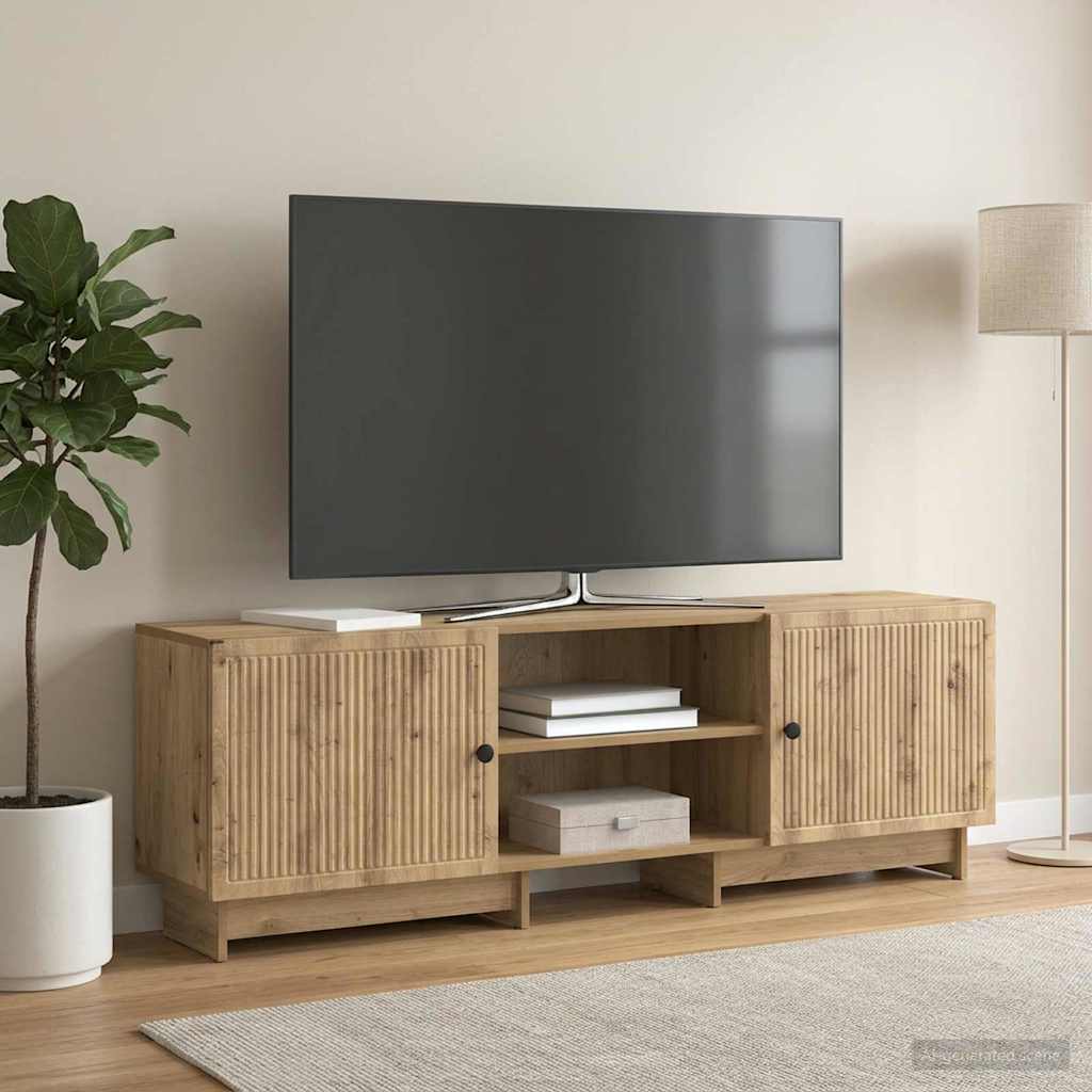 TV Cabinet 150 x 31 x 50 cm Artisan Oak Engineered Wood