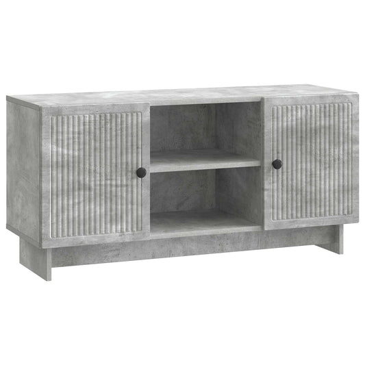 TV Cabinet 102 x 34.5 x 50 cm Concrete Grey Engineered Wood