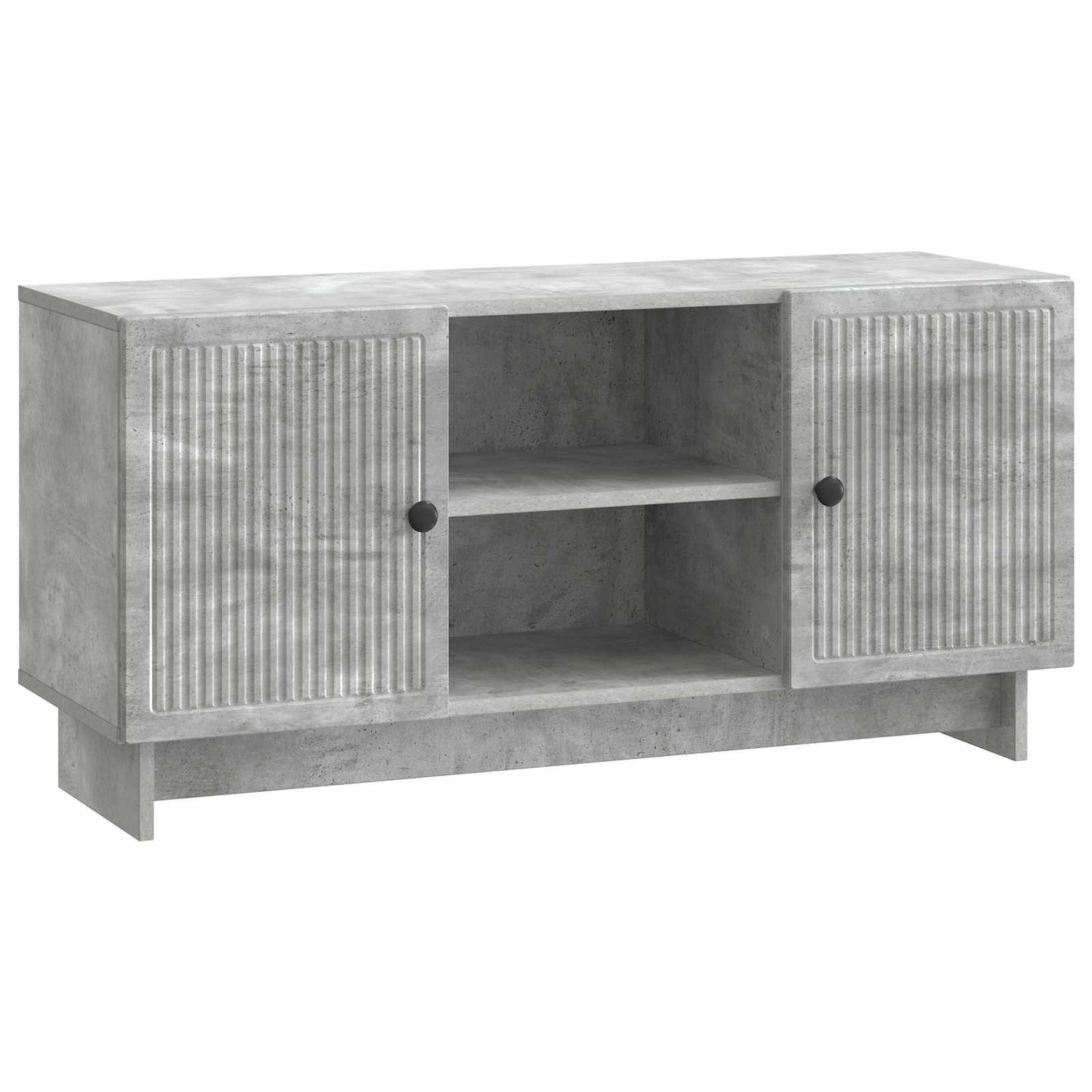 TV Cabinet 102 x 34.5 x 50 cm Concrete Grey Engineered Wood