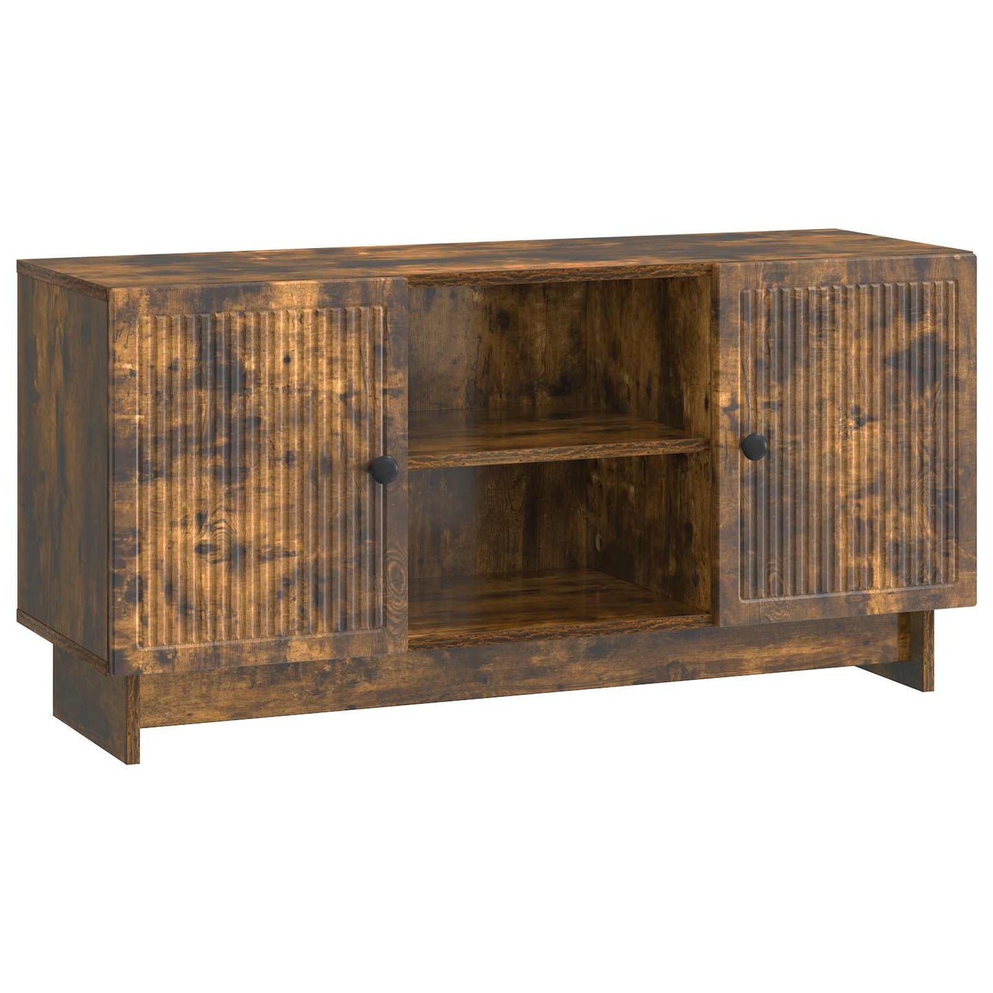 TV Cabinet 102 x 34.5 x 50 cm Smoked Oak Engineered Wood