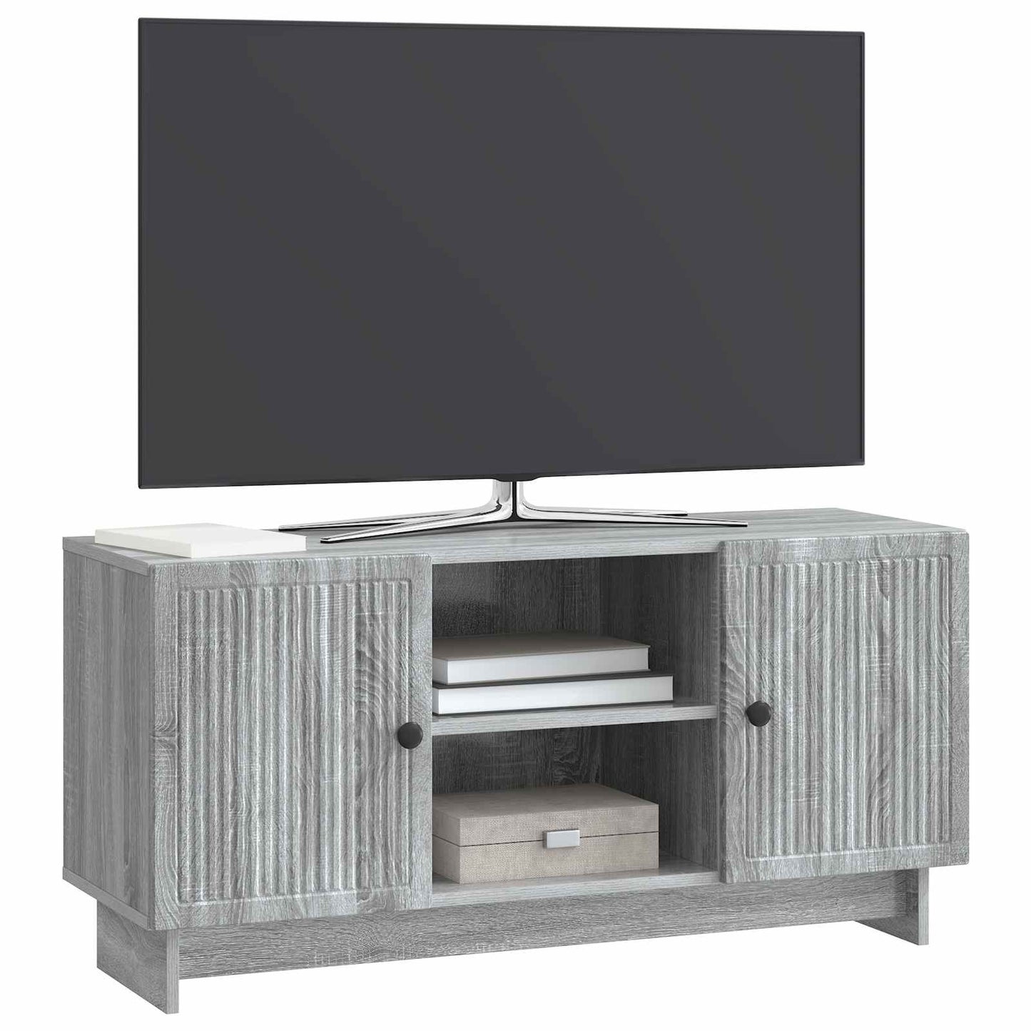 TV Cabinet 102 x 34.5 x 50 cm Grey Sonoma Engineered Wood