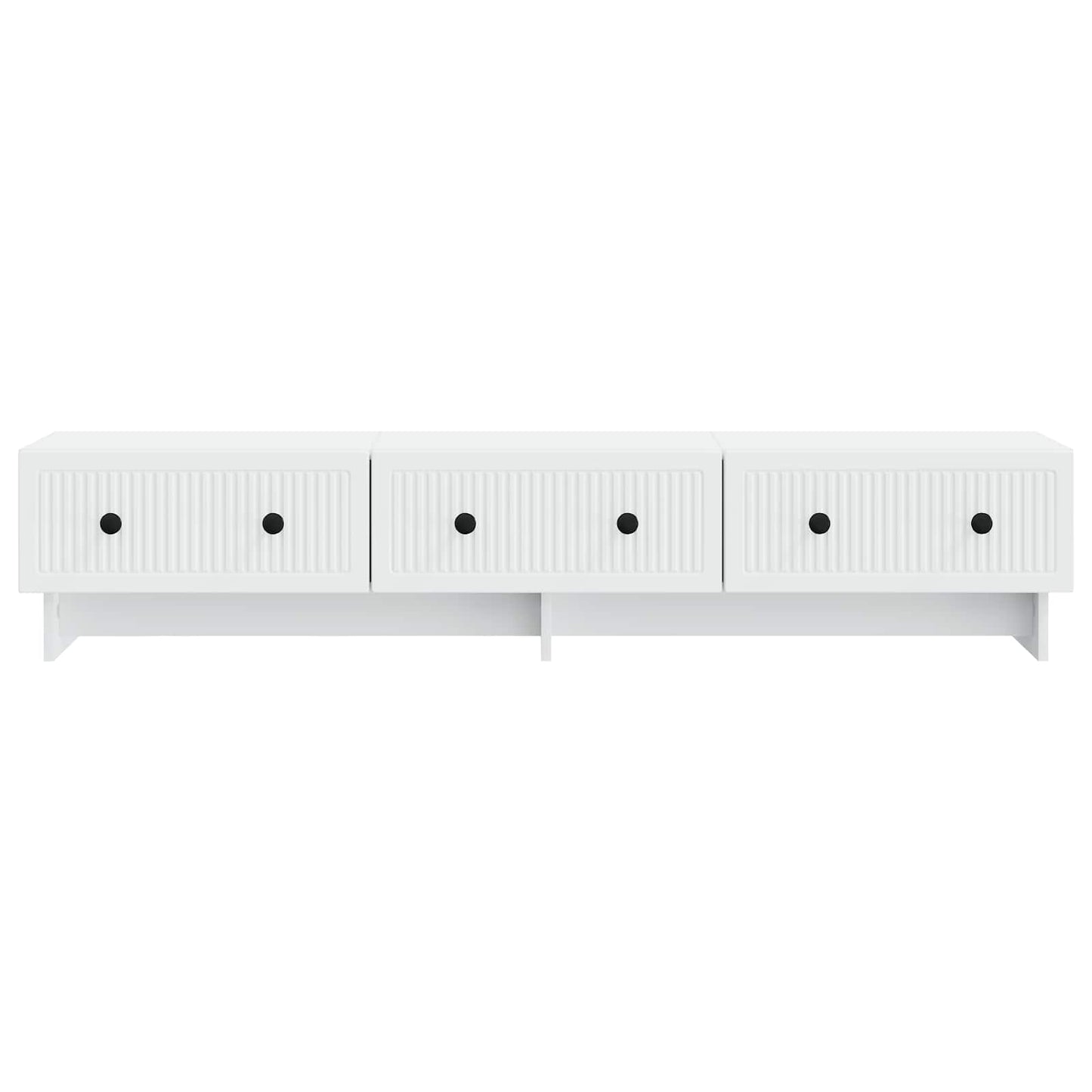 TV Cabinet with Drawer White 147 x 34.5 x 30 cm Engineered Wood