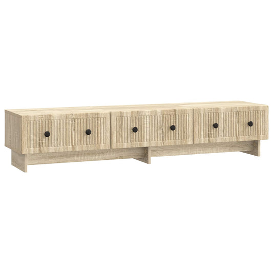 TV Cabinet Sonoma Oak 147 x 34.5 x 30 cm Engineered Wood