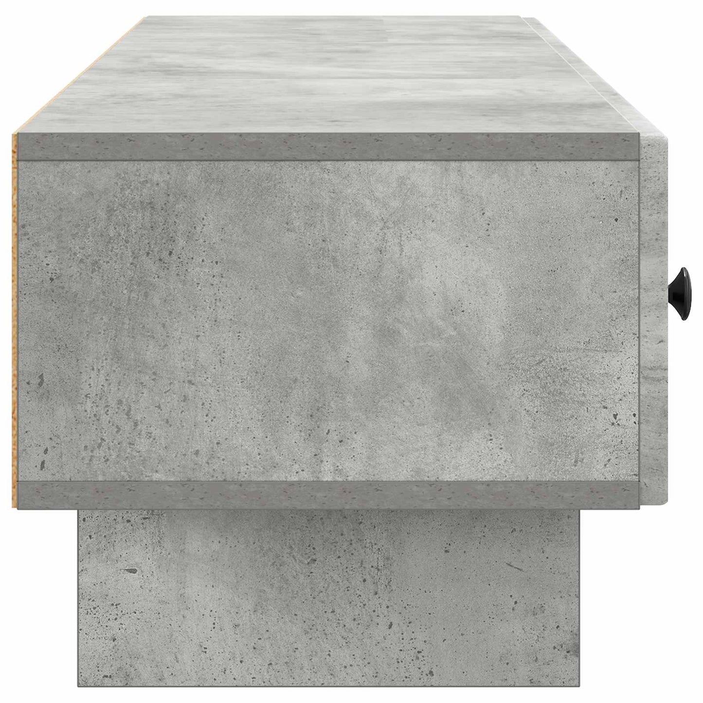 TV Cabinet Concrete Grey 147 x 34.5 x 30 cm Engineered Wood