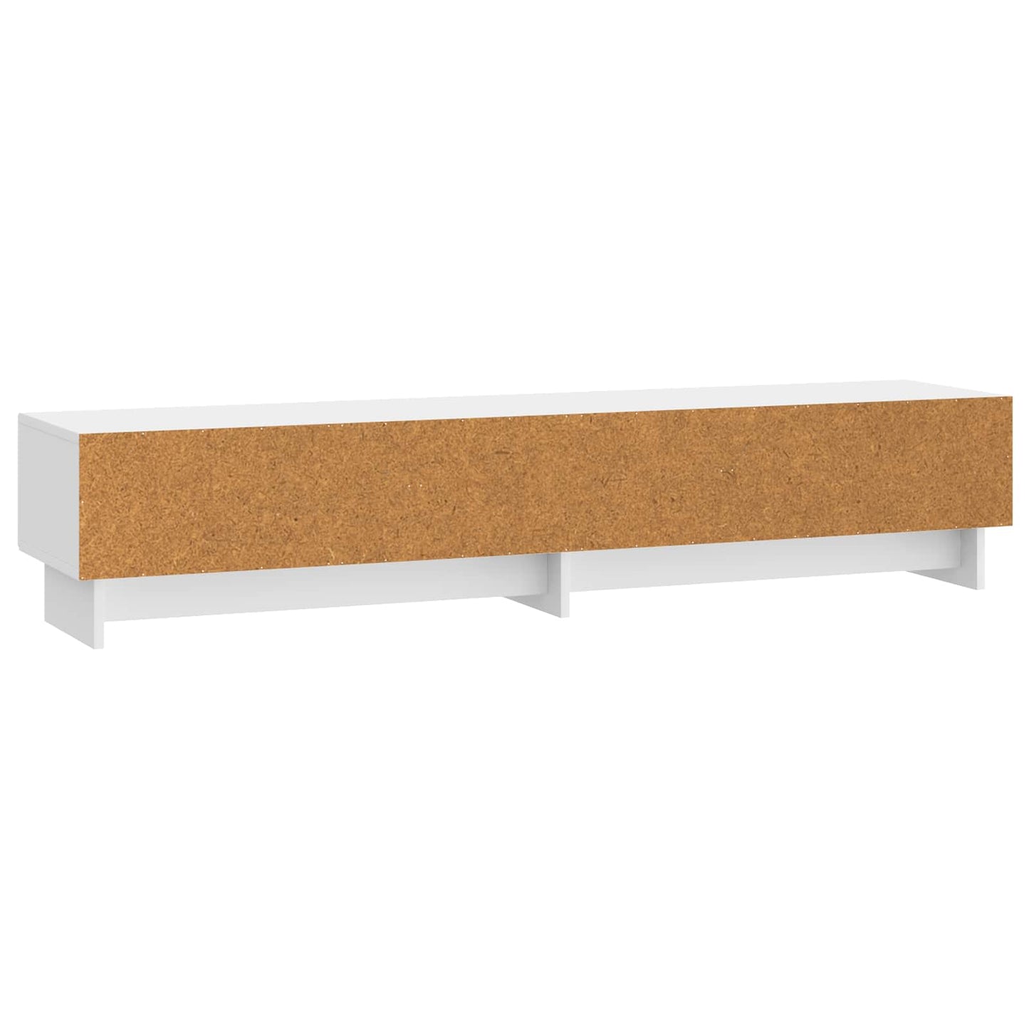 TV Cabinet High Gloss White 147 x 34.5 x 30 cm Engineered Wood