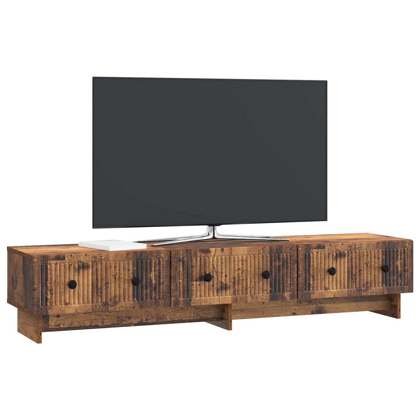 TV Cabinet Old Wood 147 x 34.5 x 30 cm Engineered Wood