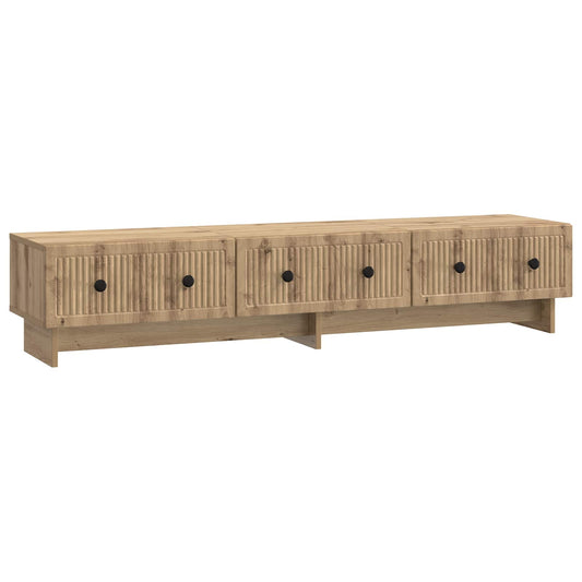 TV Cabinet Artisan Oak 147 x 34.5 x 30 cm Engineered Wood