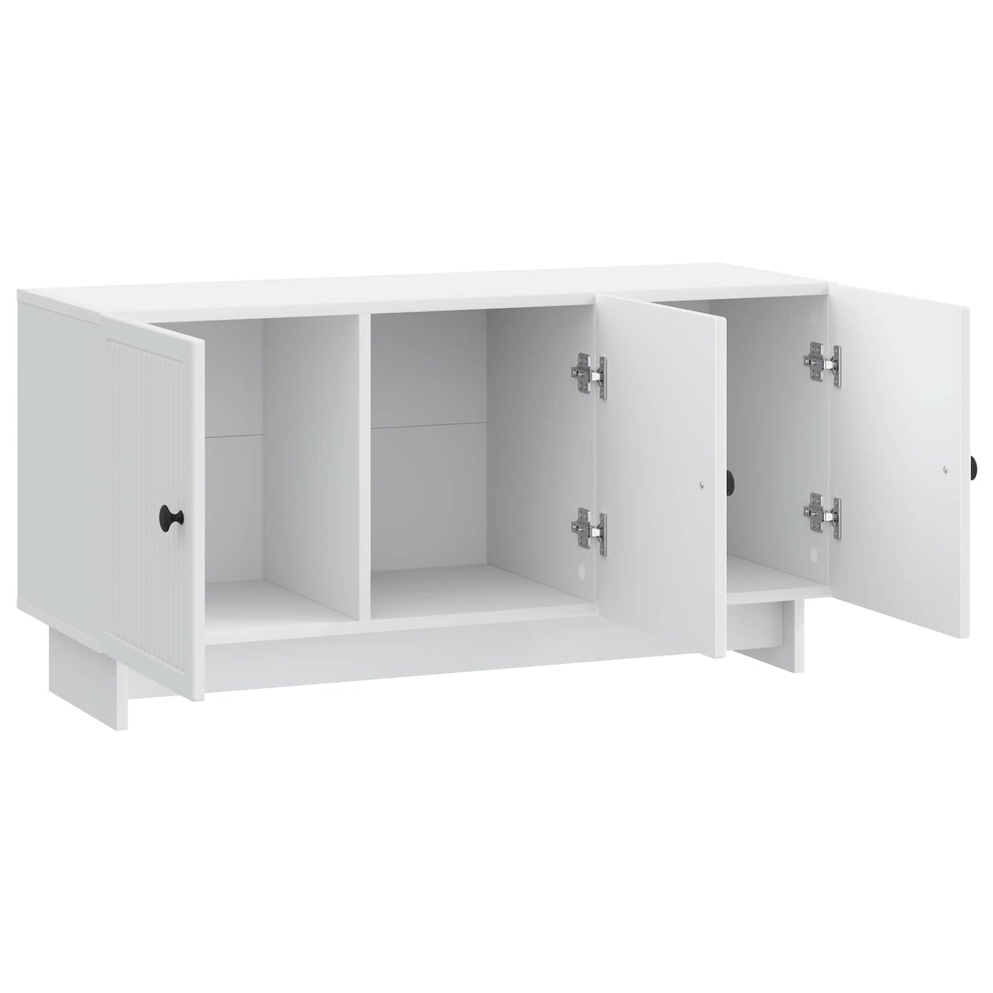 TV Cabinet White 99 x 34.5 x 50 cm Engineered Wood