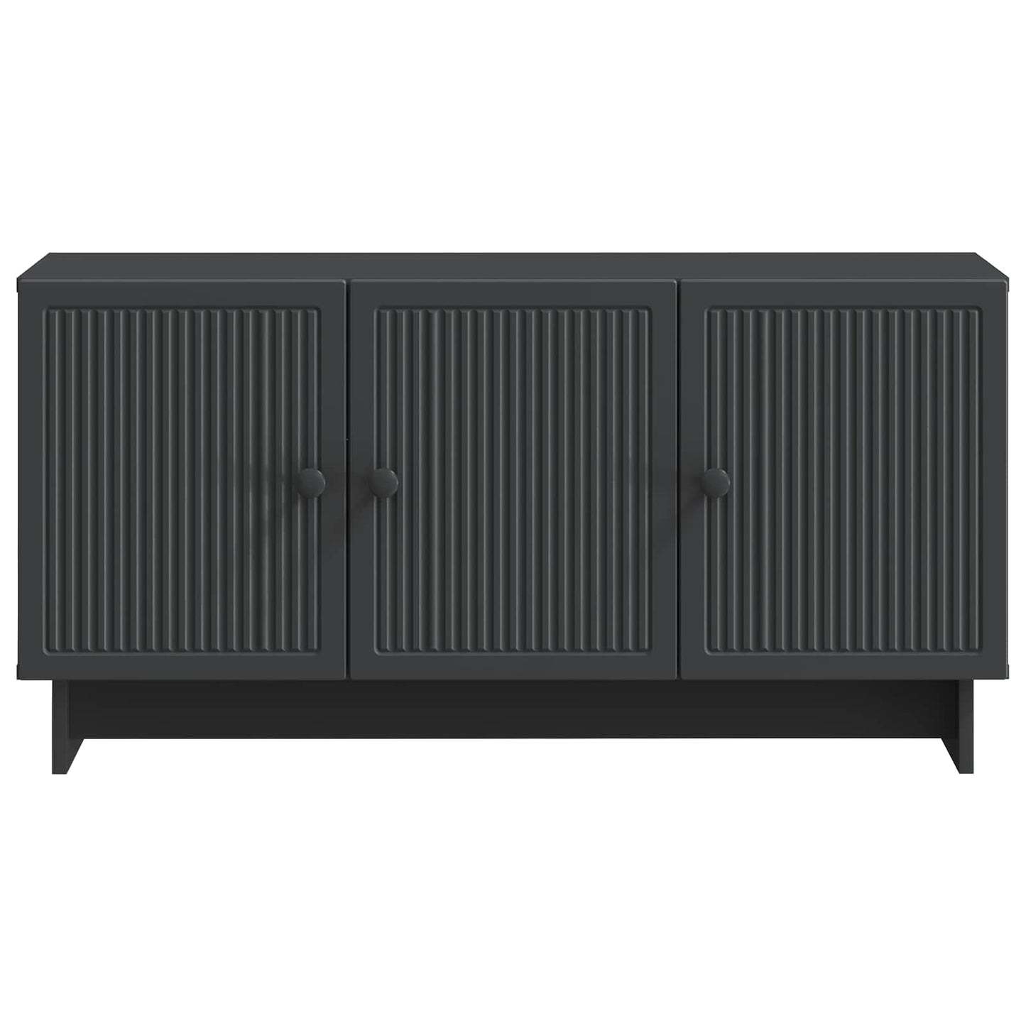TV Cabinet Black 99 x 34.5 x 50 cm Engineered Wood