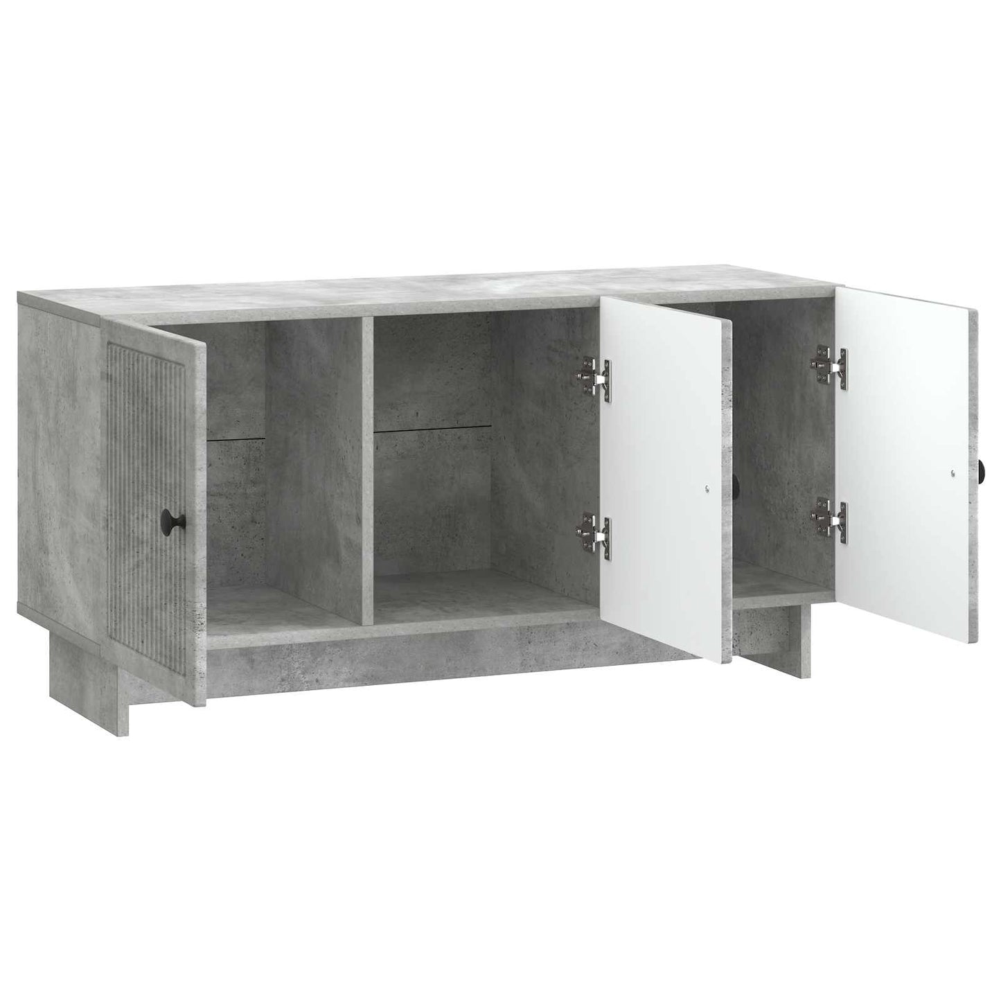 TV Cabinet Concrete Grey 99 x 34.5 x 50 cm Engineered Wood