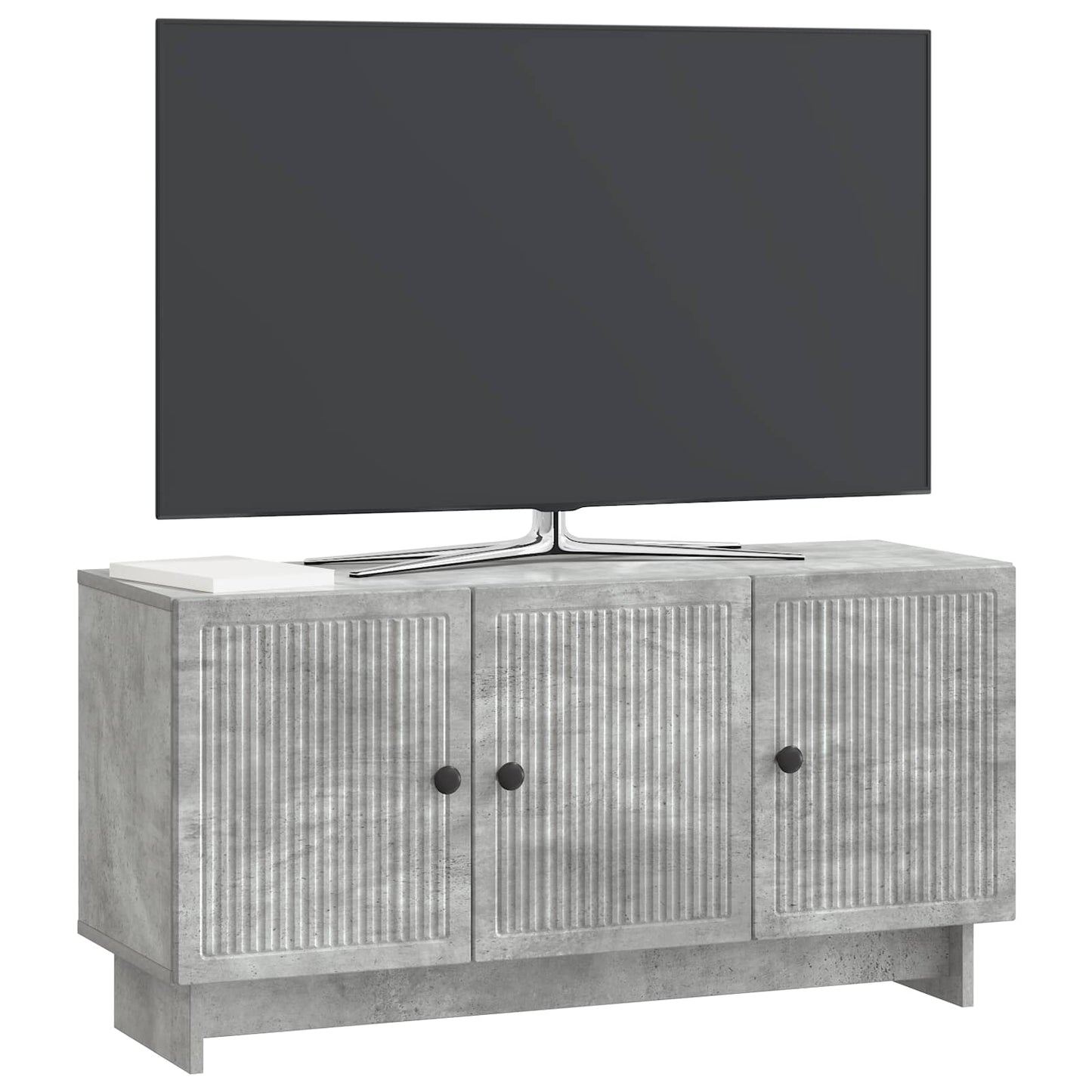 TV Cabinet Concrete Grey 99 x 34.5 x 50 cm Engineered Wood