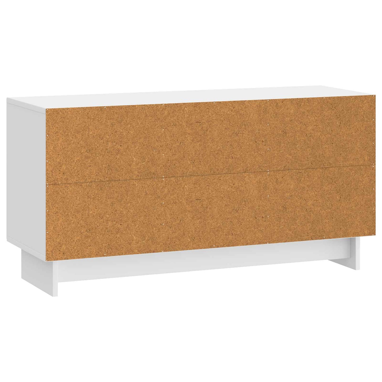 TV Cabinet High Gloss White 99 x 34.5 x 50 cm Engineered Wood