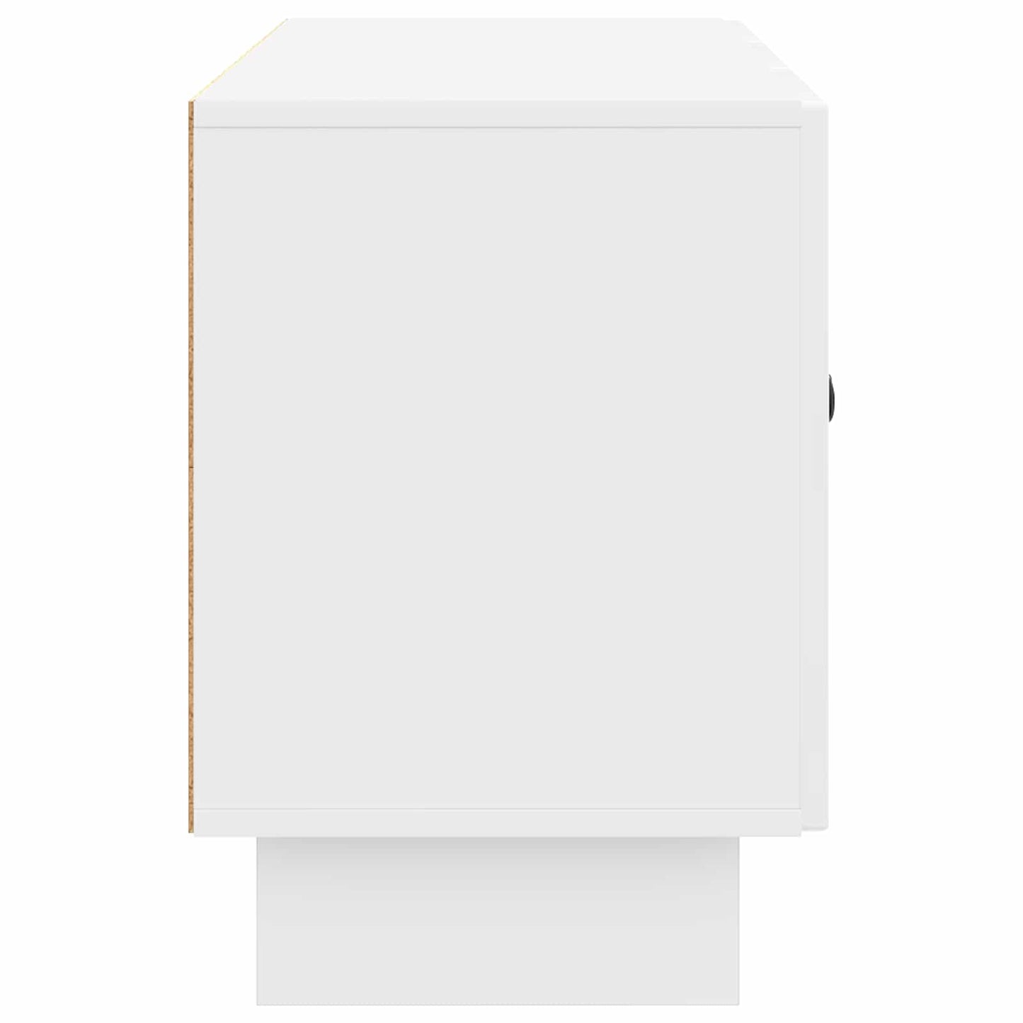 TV Cabinet High Gloss White 99 x 34.5 x 50 cm Engineered Wood