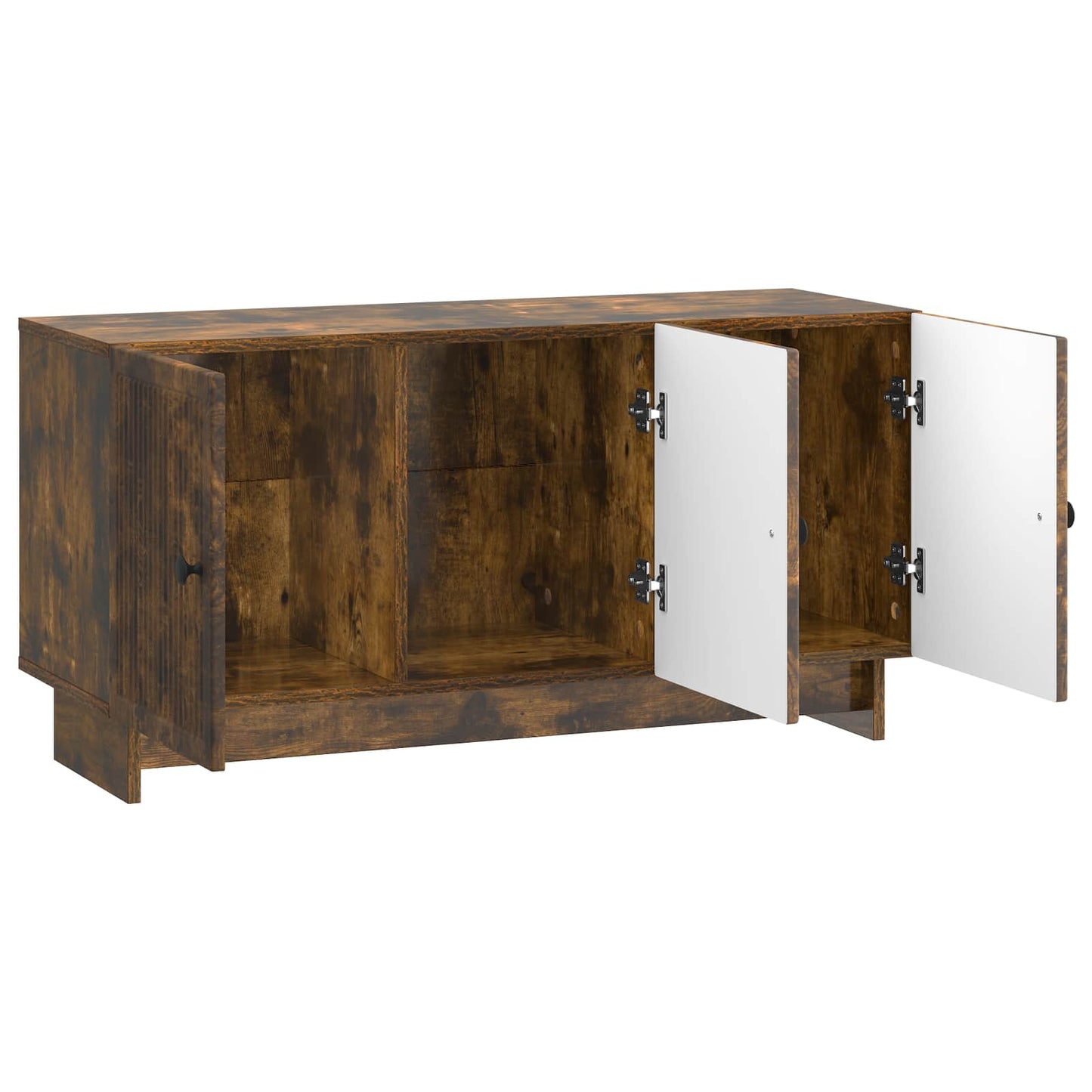 TV Cabinet Smoked Oak 99 x 34.5 x 50 cm Engineered Wood