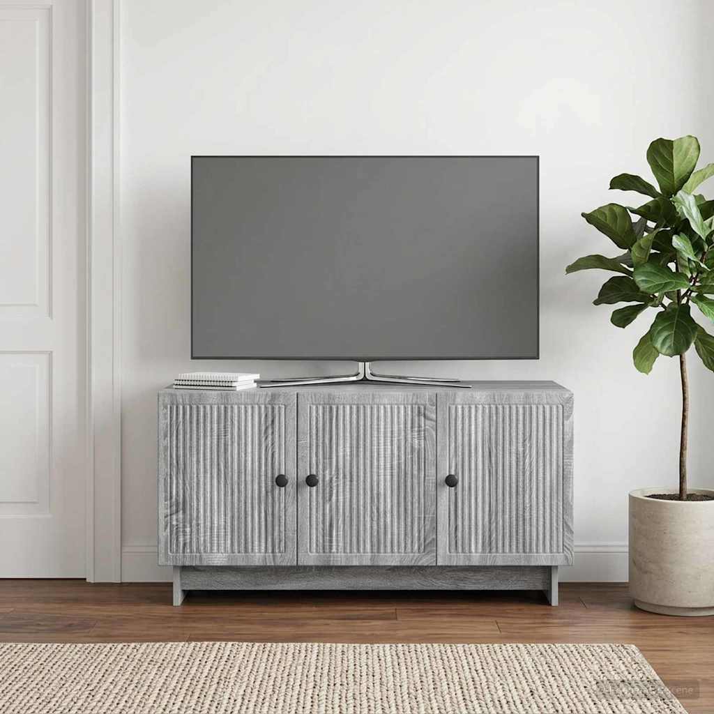 TV Cabinet 99 x 34.5 x 50 cm Grey Sonoma Engineered Wood