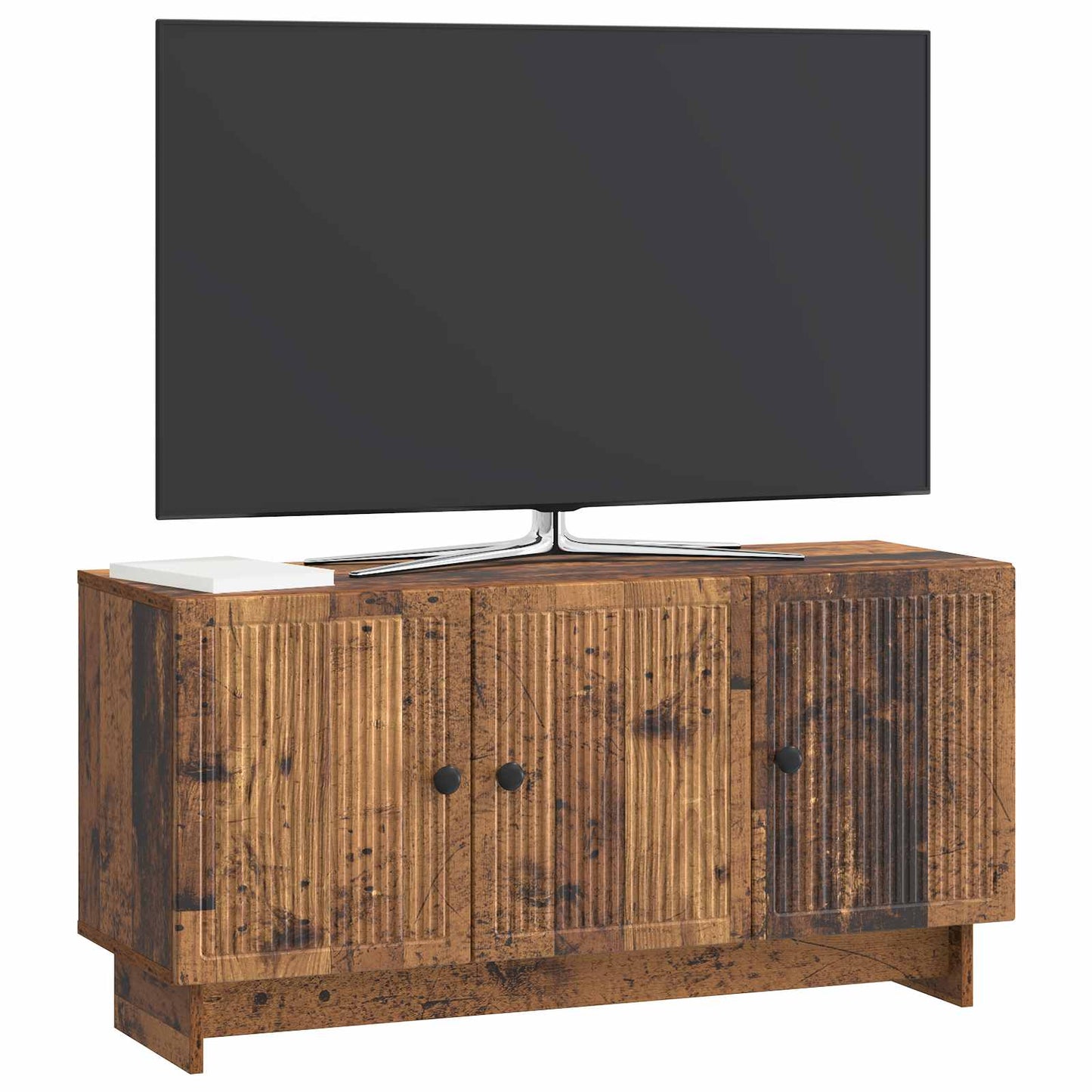 TV Cabinet Old Wood 99 x 34.5 x 50 cm Engineered Wood
